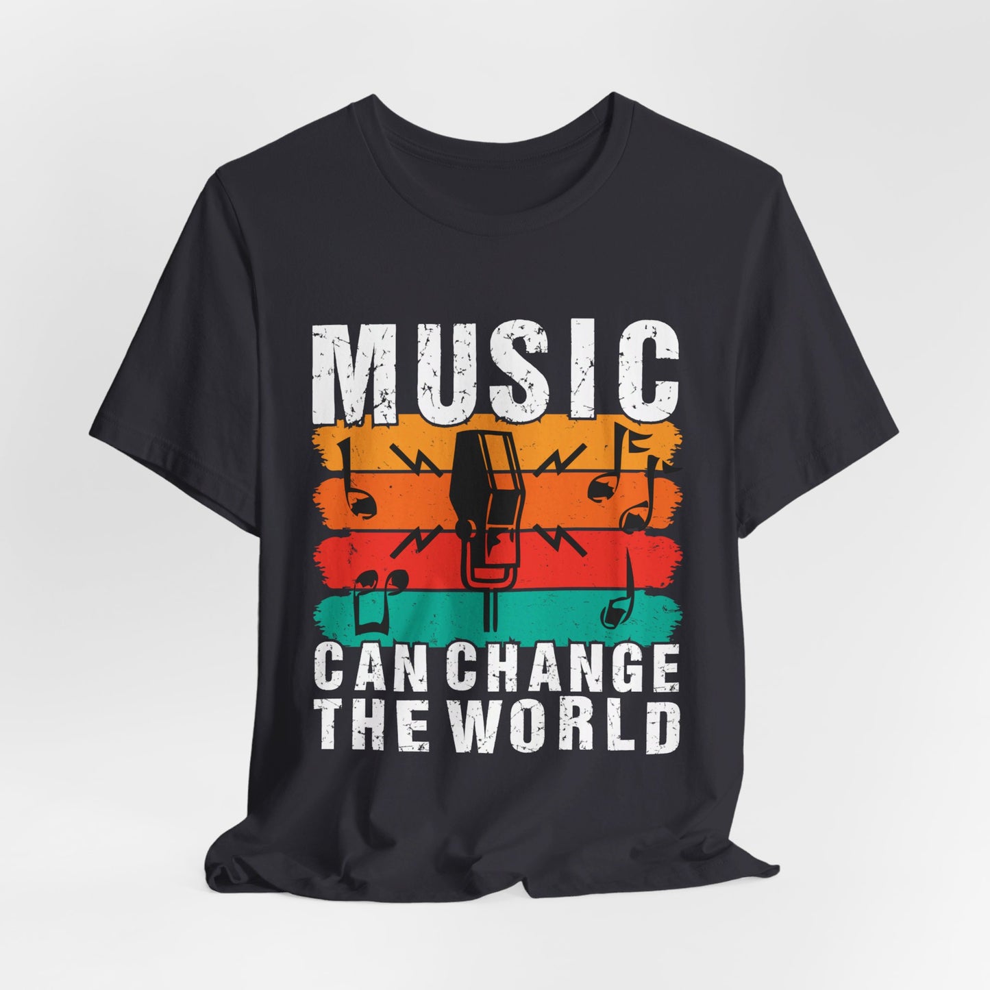 Music Can Change The World - Unisex Jersey Short Sleeve Tee