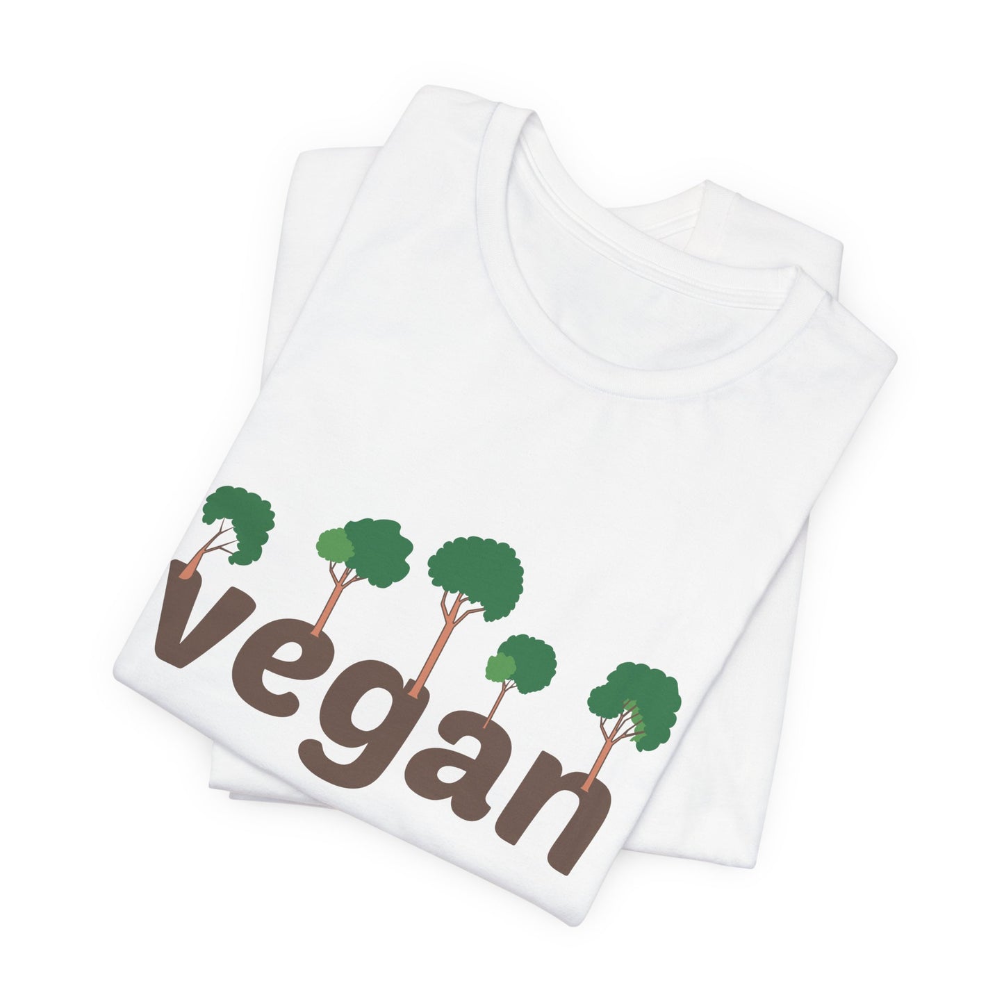 Vegan - Unisex Jersey Short Sleeve Tee