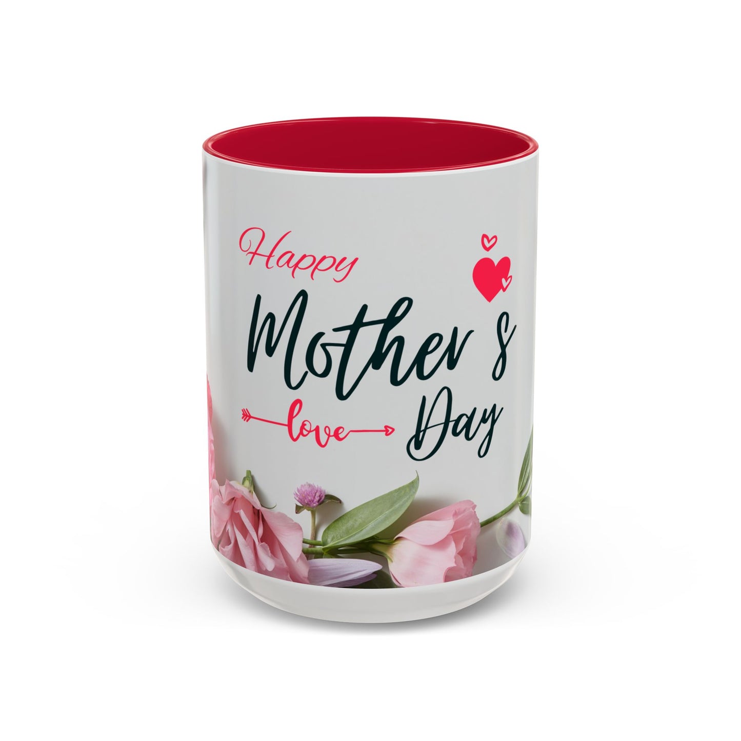 Happy Mother's Day Colorful Mug - Floral Design, Perfect Gift for Moms - 11815