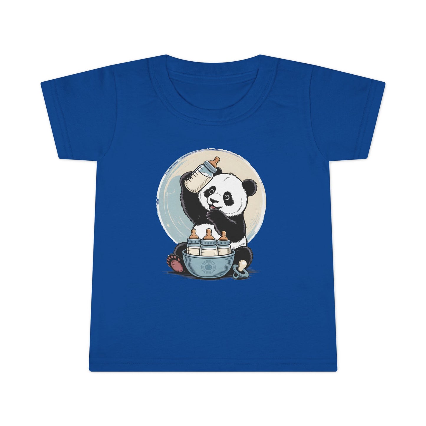 Cute Panda Toddler T-Shirt – Baby Bottle Panda Shirt for Boys & Girls - 14807