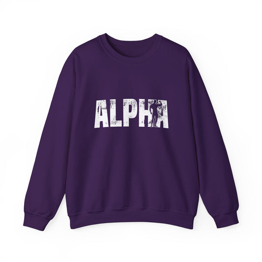 Alpha - Unisex Heavy Blend™ Crewneck Sweatshirt