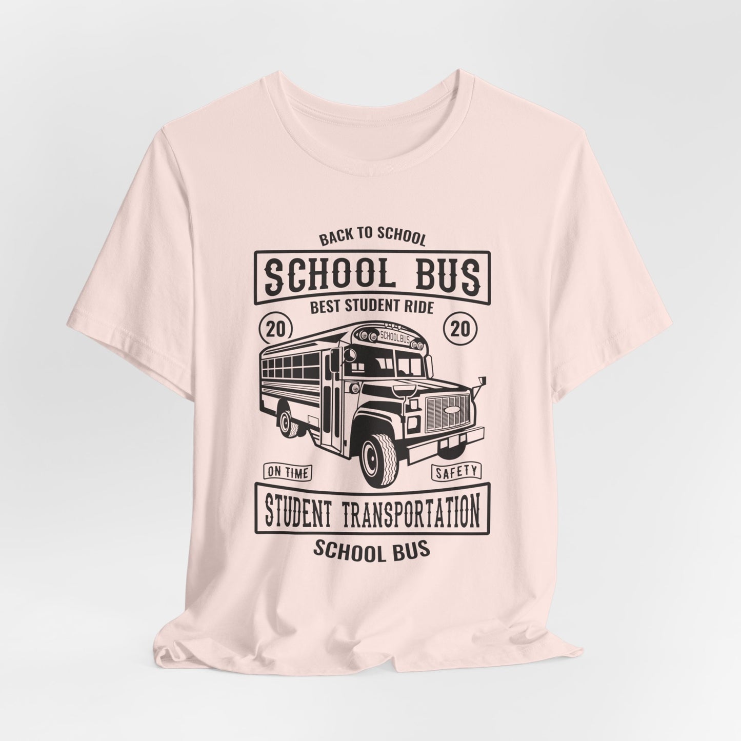 School Bus, Best Student Ride - Unisex Jersey Short Sleeve Tee