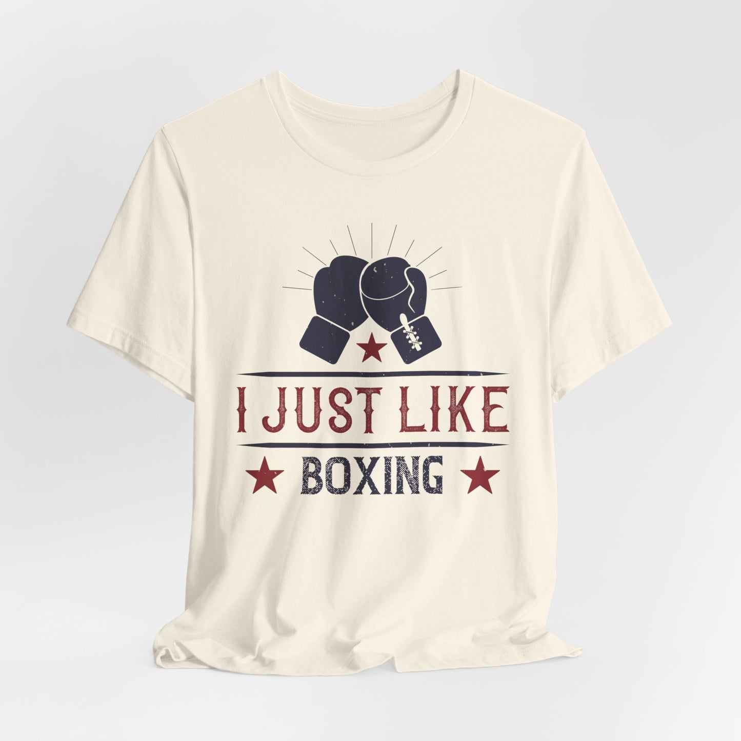 I Just Like Boxing - Unisex Jersey Short Sleeve Tee