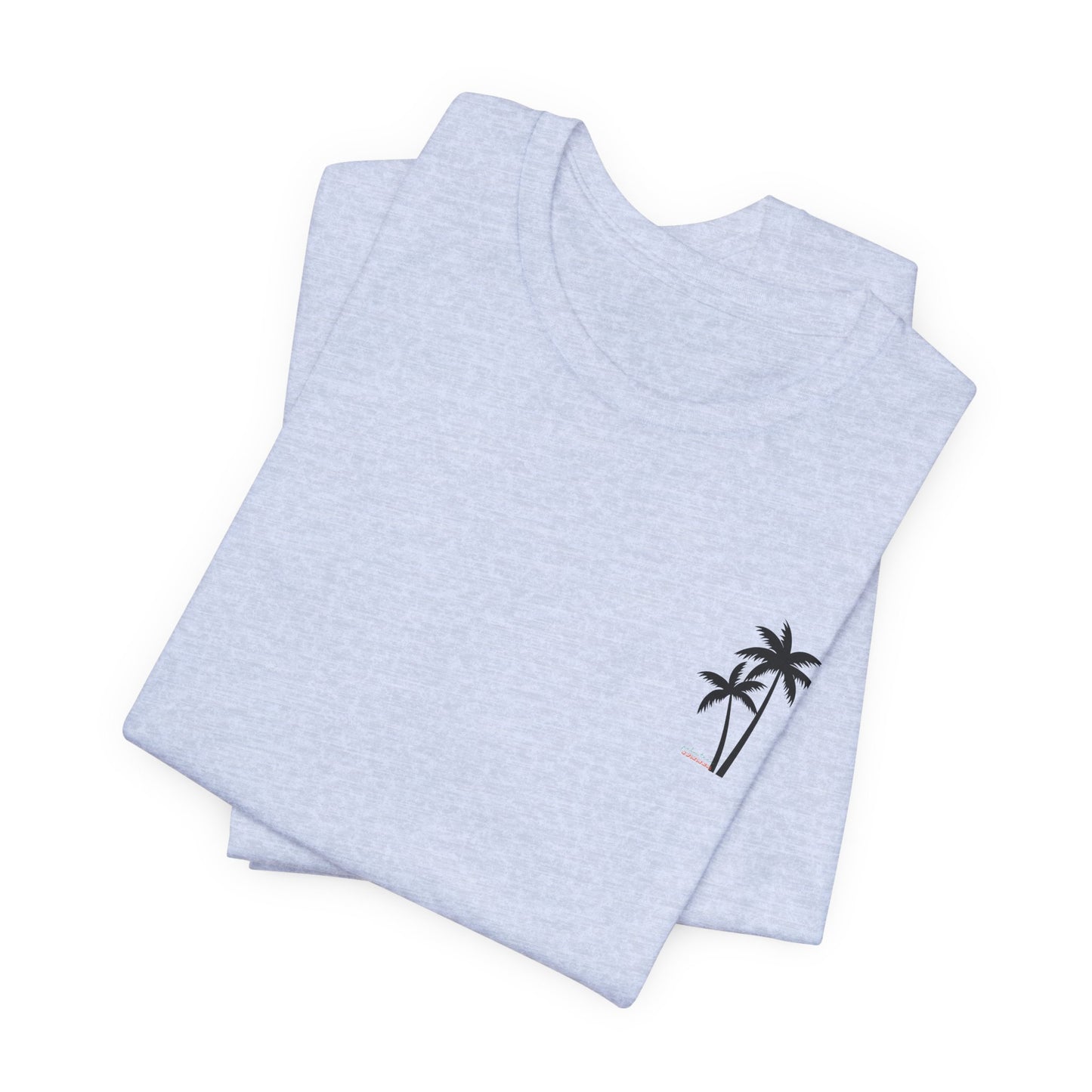 Summer, Palm Tree - Unisex Jersey Short Sleeve Tee