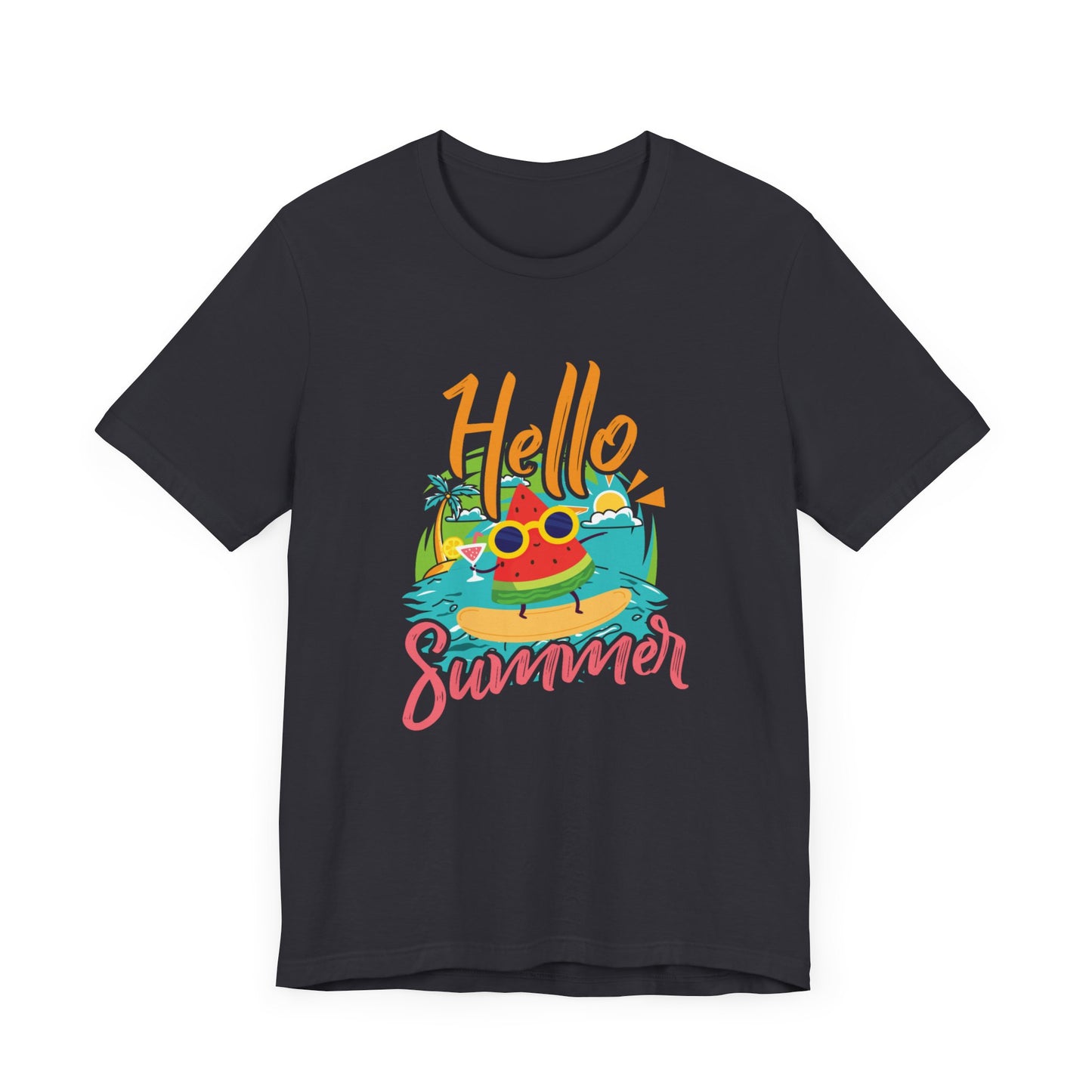 Hello Summer - Unisex Jersey Short Sleeve Tee