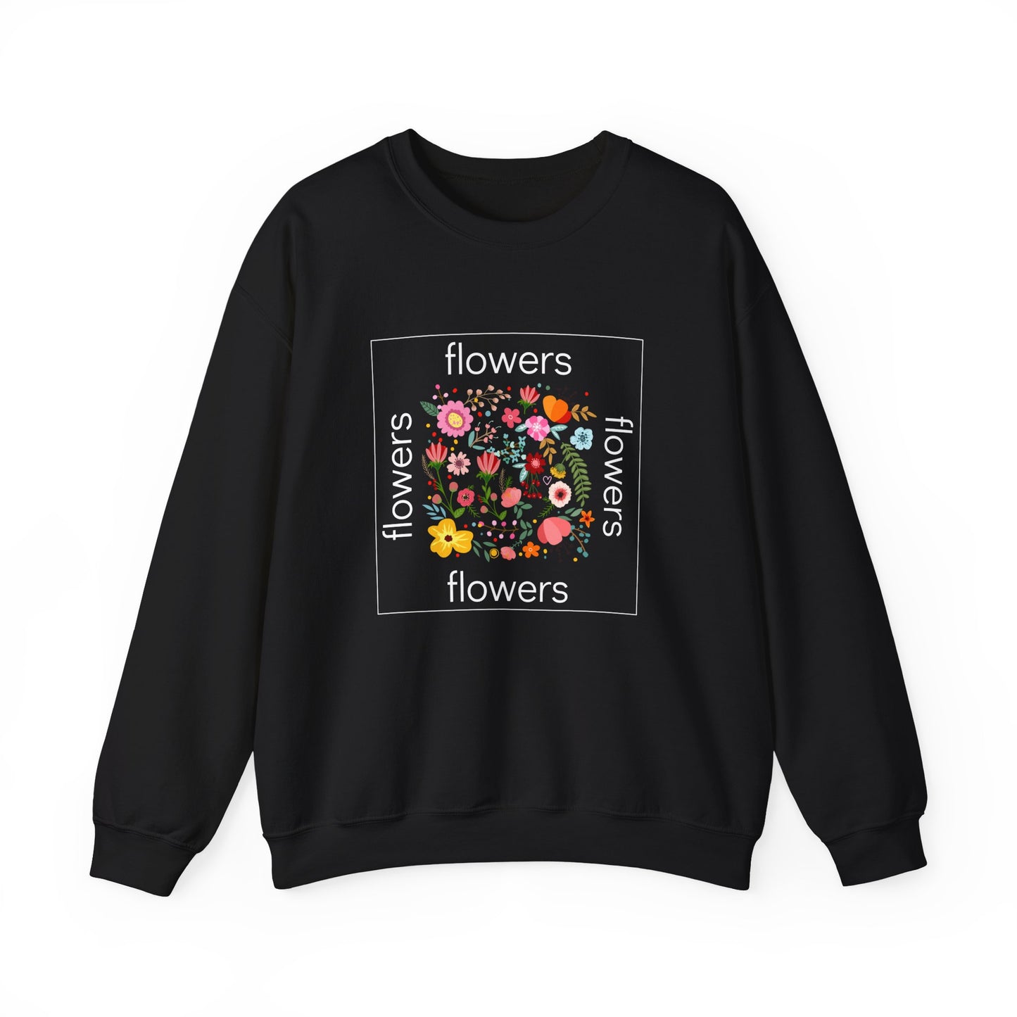 Flowers - Unisex Heavy Blend™ Crewneck Sweatshirt - 11685