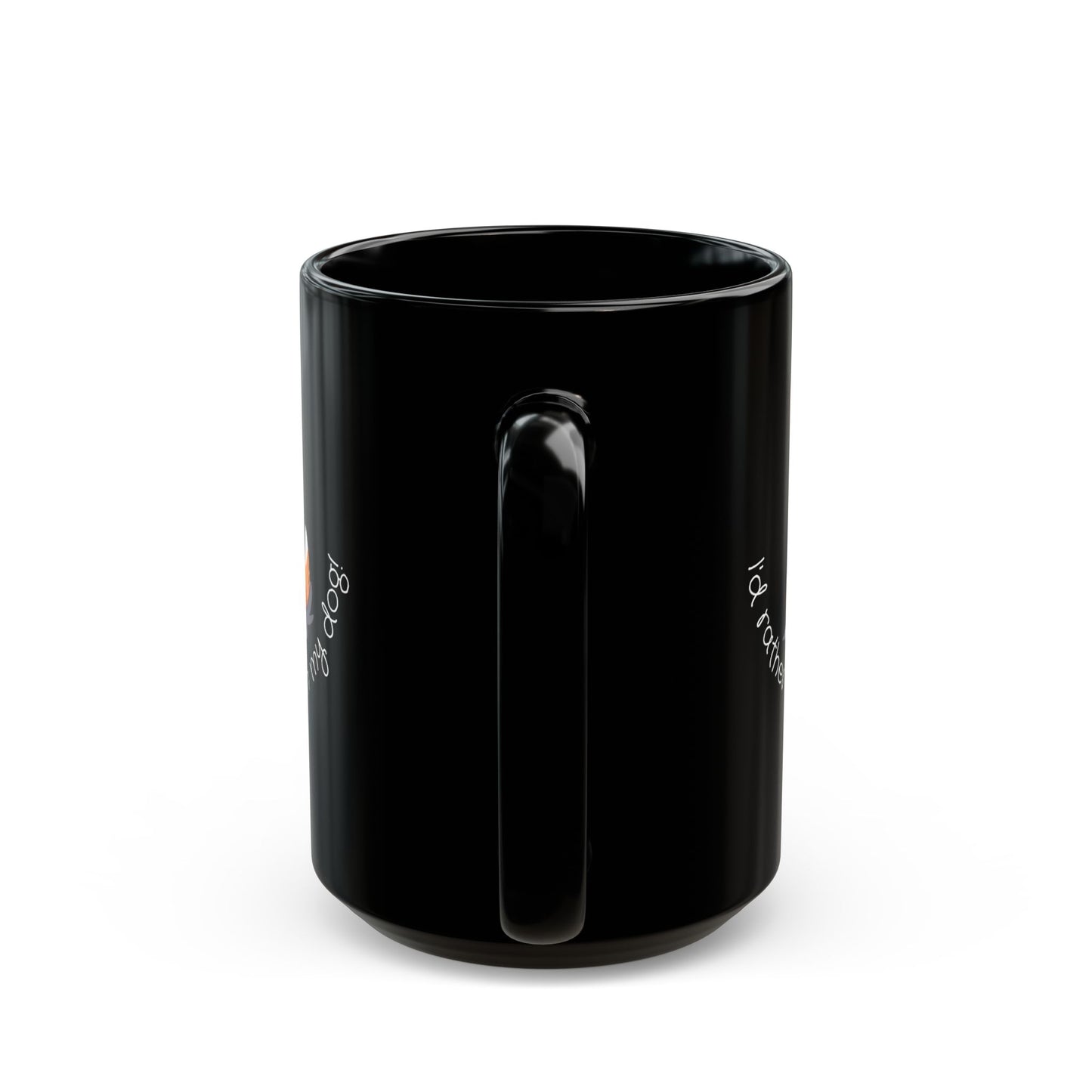 Corgi Lover's Black Mug - Perfect Gift for Dog Owners, Pet Lovers, Coffee Lovers, Corgi Gifts, Funny Dog Mug - 14079