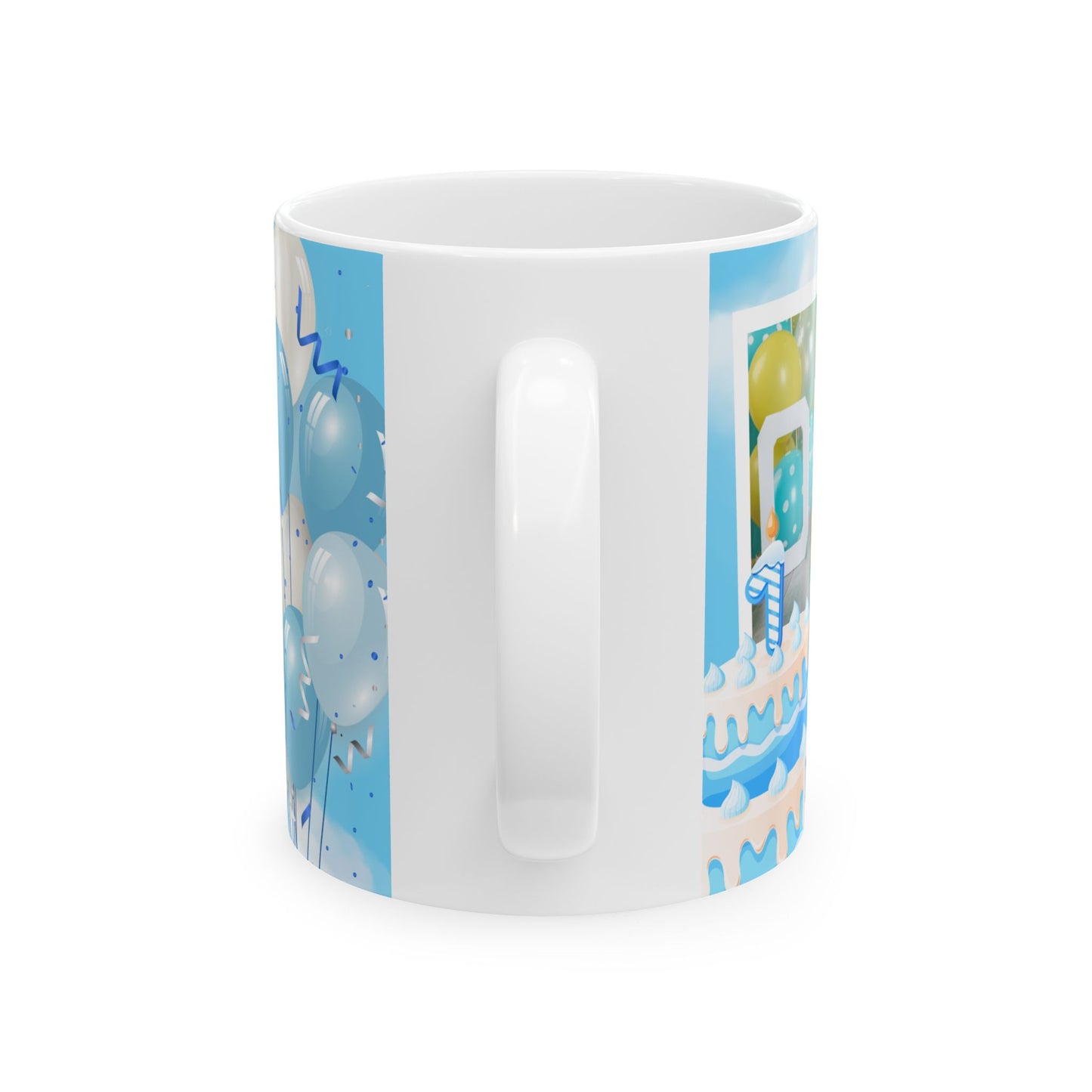 The First Year of Happiness Custom Photo Mug -  13972