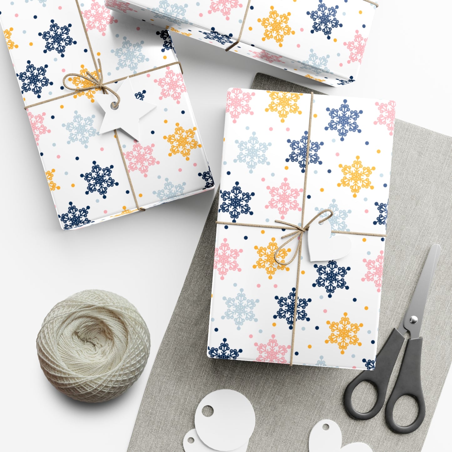 Snowflakes - Gift Wrap Papers - 10251