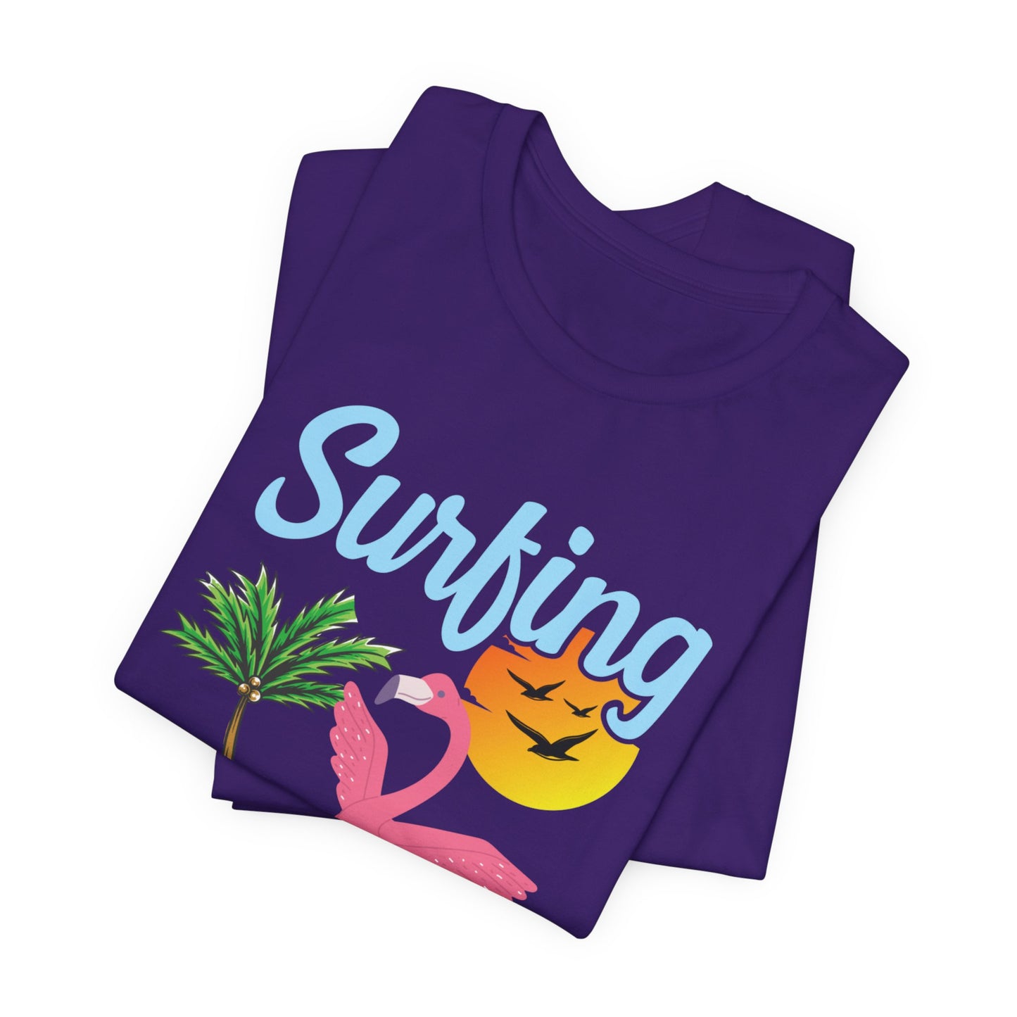 Surfing Paradise - Unisex Jersey Short Sleeve Tee - 13091