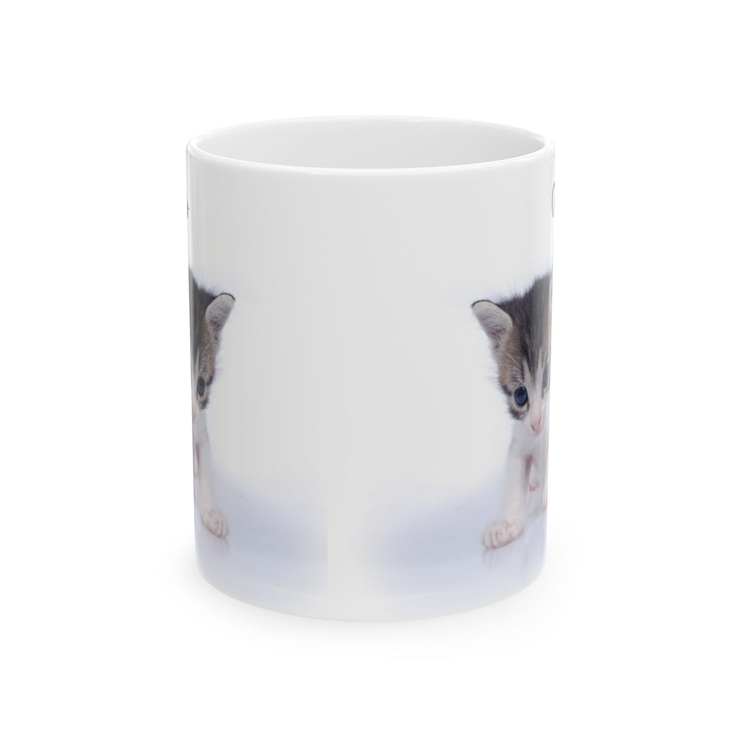 Cute Cat Ceramic Mug - Perfect Gift for Cat Lovers, Coffee Lovers, Animal Lovers, Pet Owners, Birthday, Holiday! - 14196