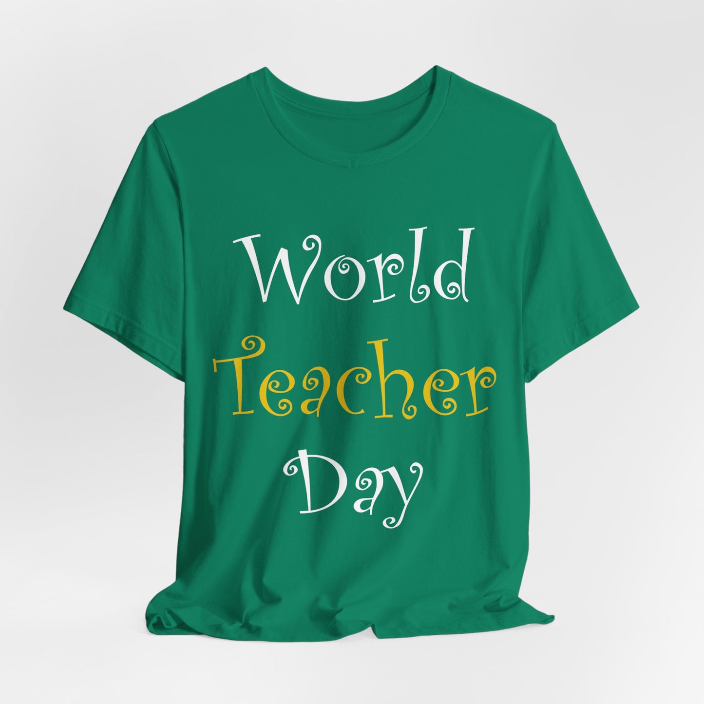 World Teacher Day - Unisex Jersey Short Sleeve Tee