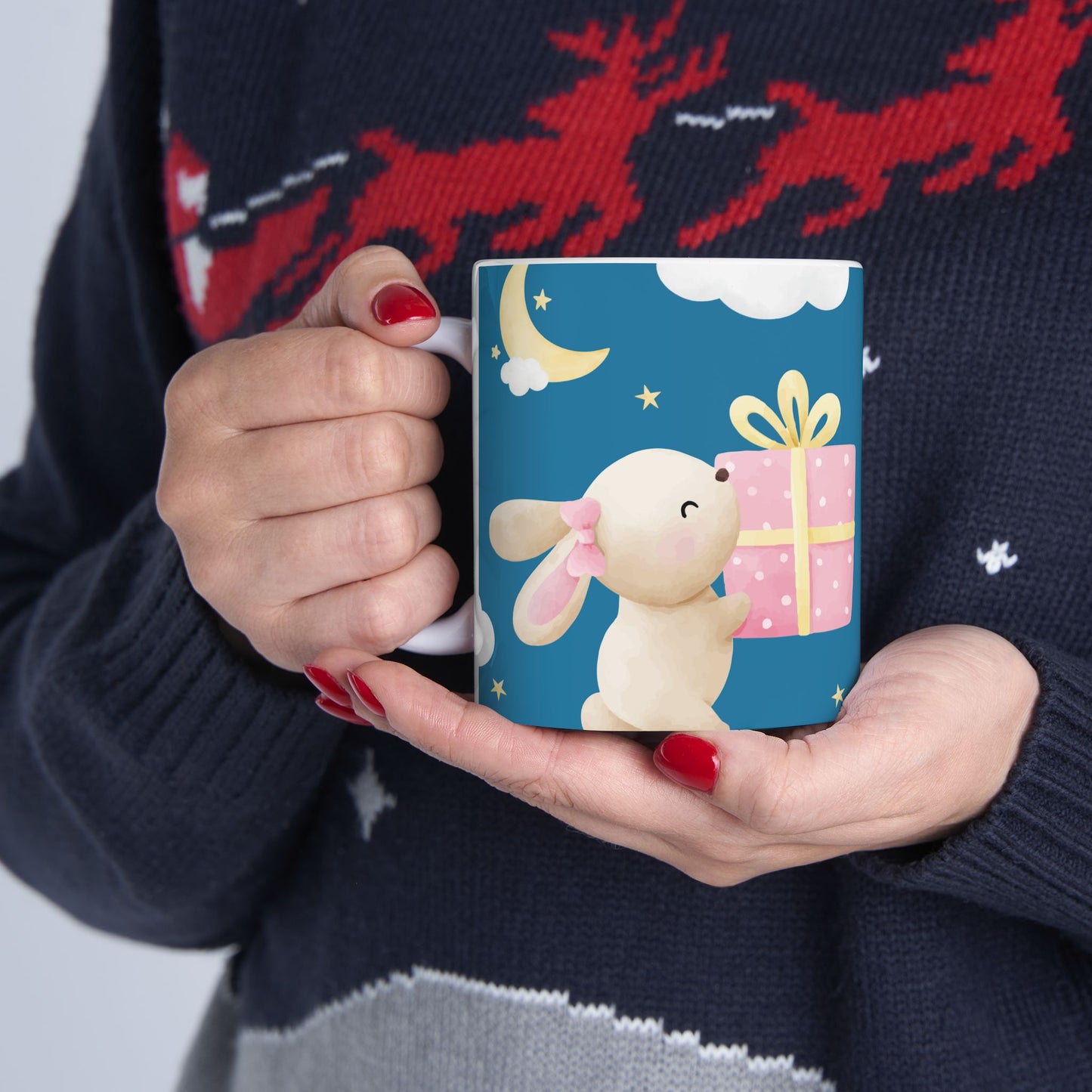 Birthday Celebration Ceramic Mug - Cute Gift for 1-Year-Old, Customizable Keepsake, Child's Birthday Mug, Fun Kids Party Favor, Baby - 13998