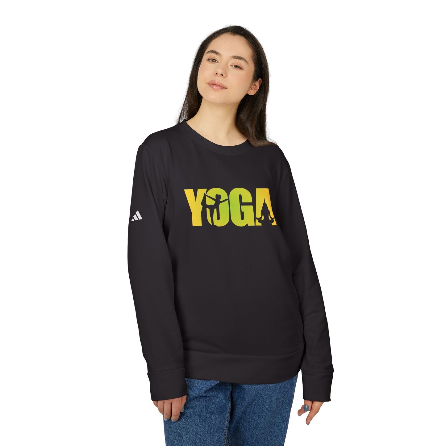 Yoga - Adidas Unisex Fleece Crewneck Sweatshirt