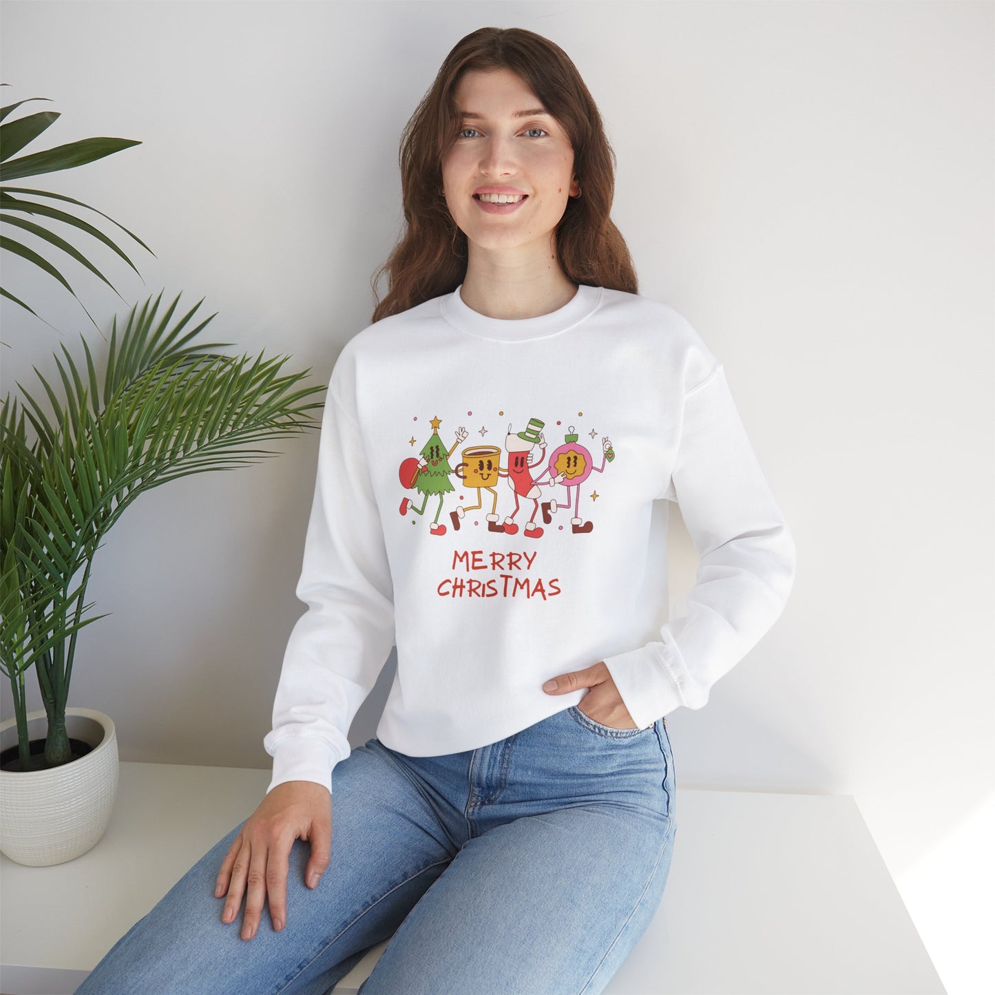 Merry Christmas - Unisex Heavy Blend™ Crewneck Sweatshirt