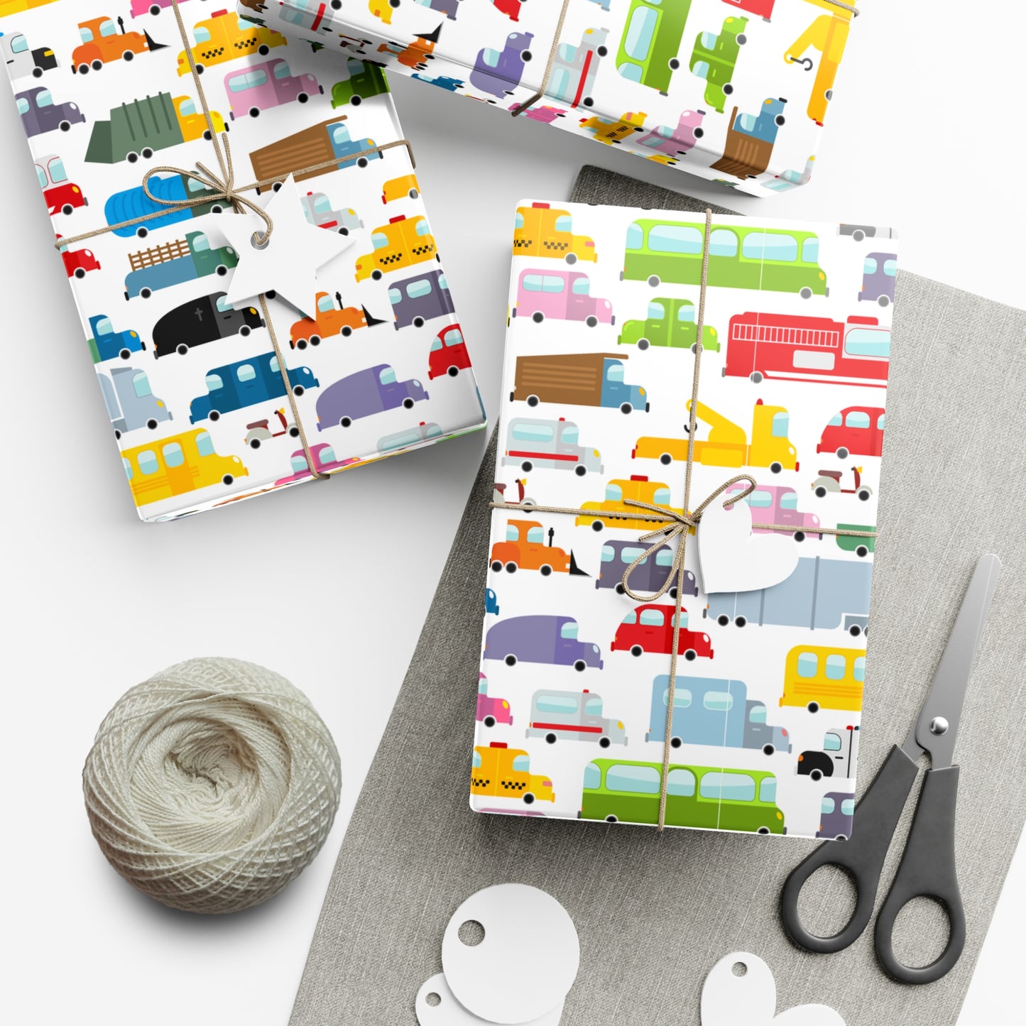 Toy Cars - Gift Wrap Papers - 10377