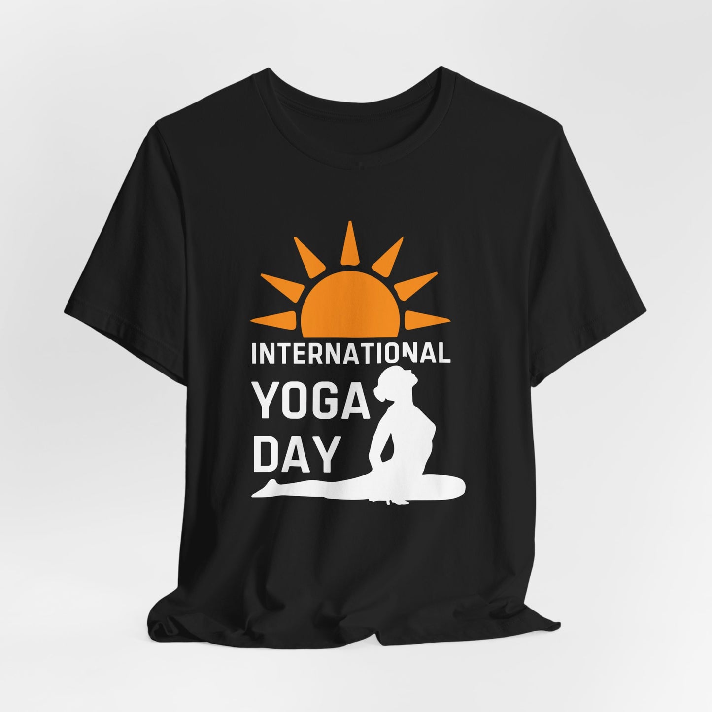 International Day Of Yoga - Unisex Jersey Short Sleeve Tee