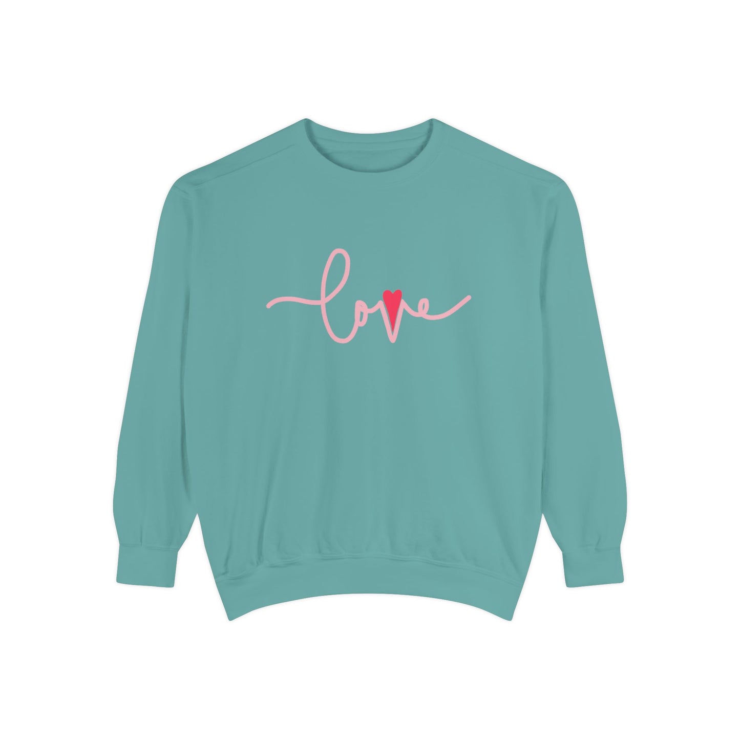 Love - Unisex Garment-Dyed Sweatshirt - 11476