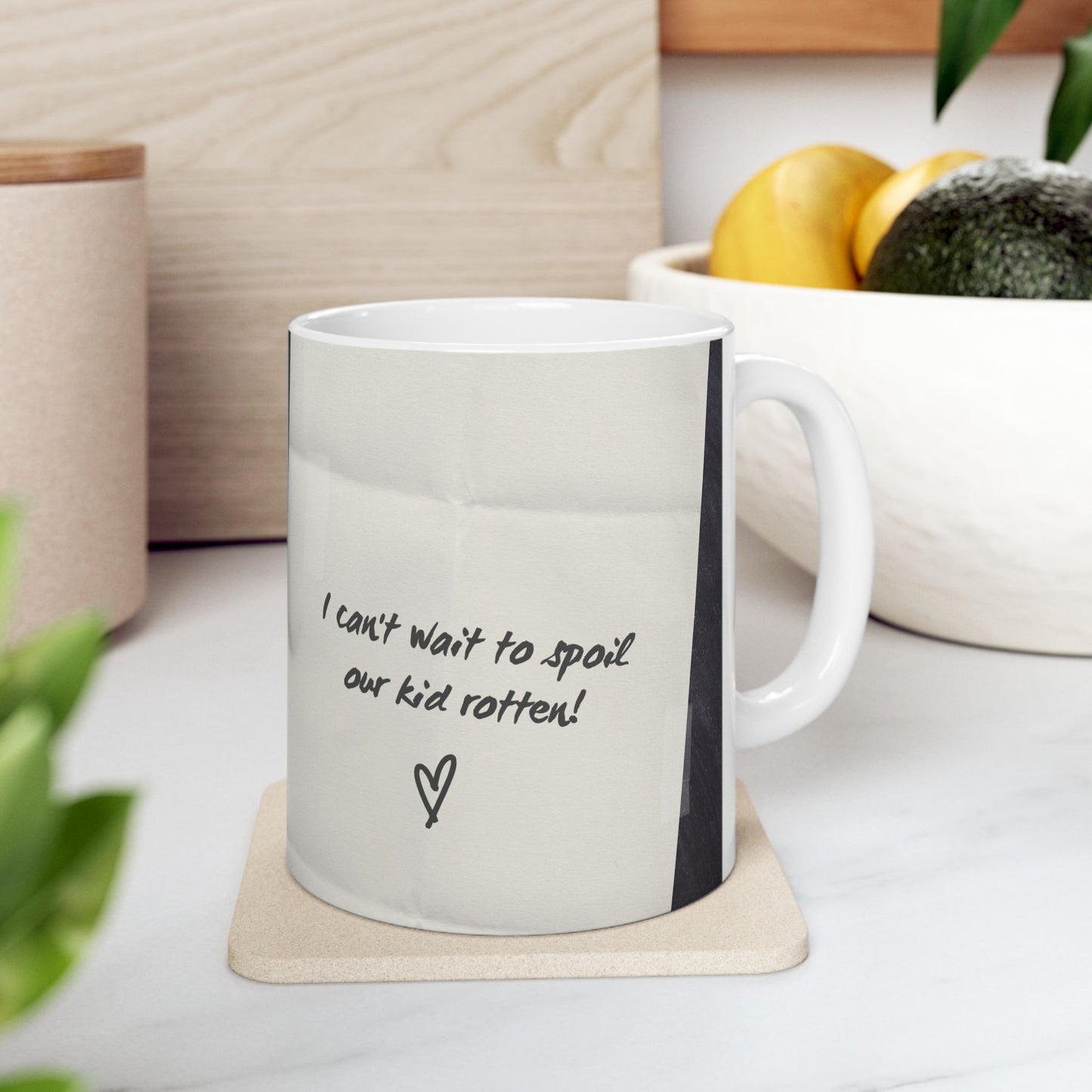 Personalized Love Mug, Ideal Gift for Soon-To-Be Dad, Coffee Lover - 14034