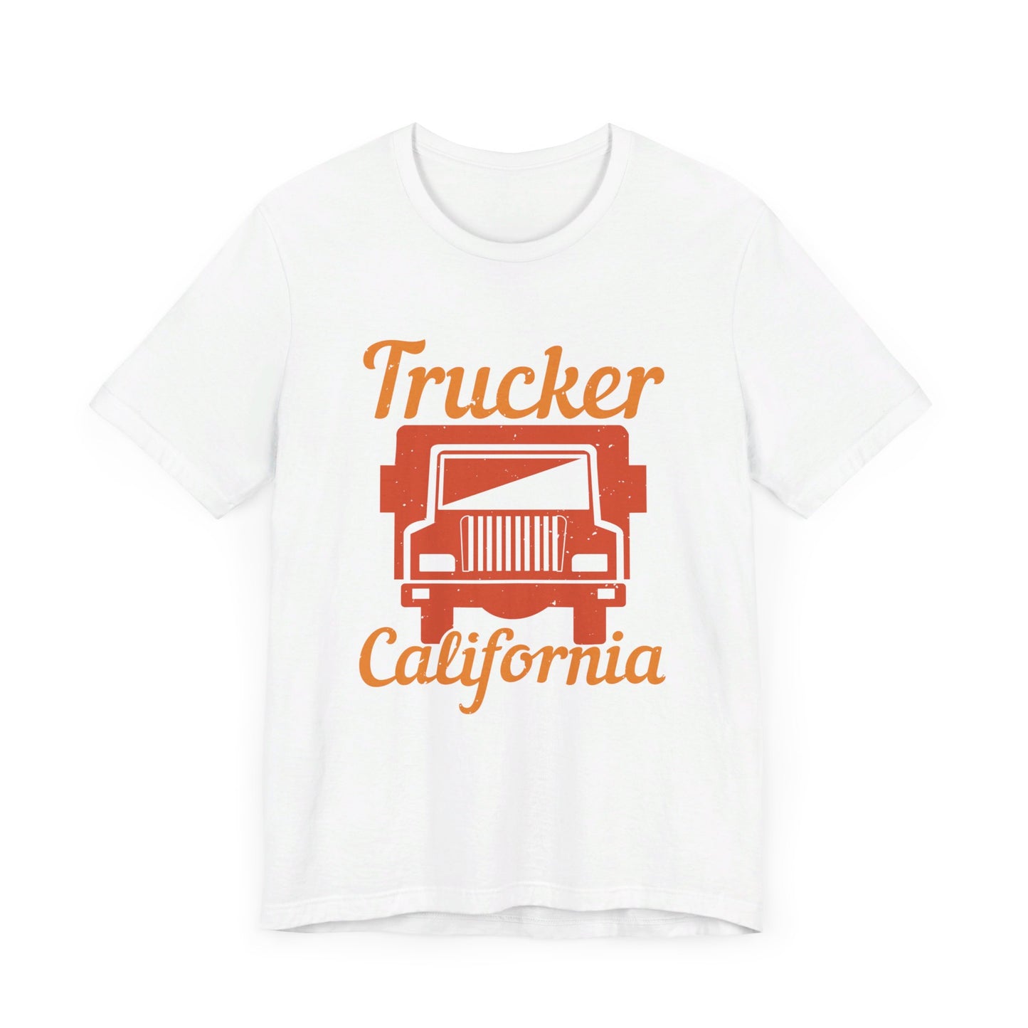 Trucker California - Unisex Jersey Short Sleeve Tee