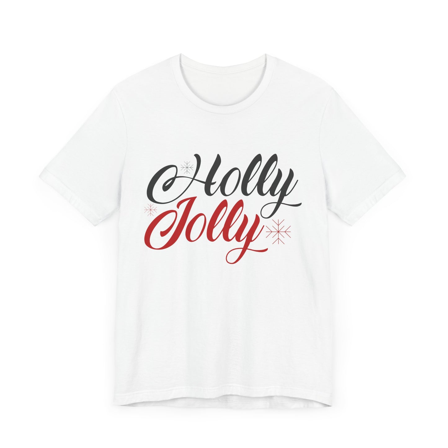 Christmas: Hollly Jolly - Unisex Jersey Short Sleeve Tee