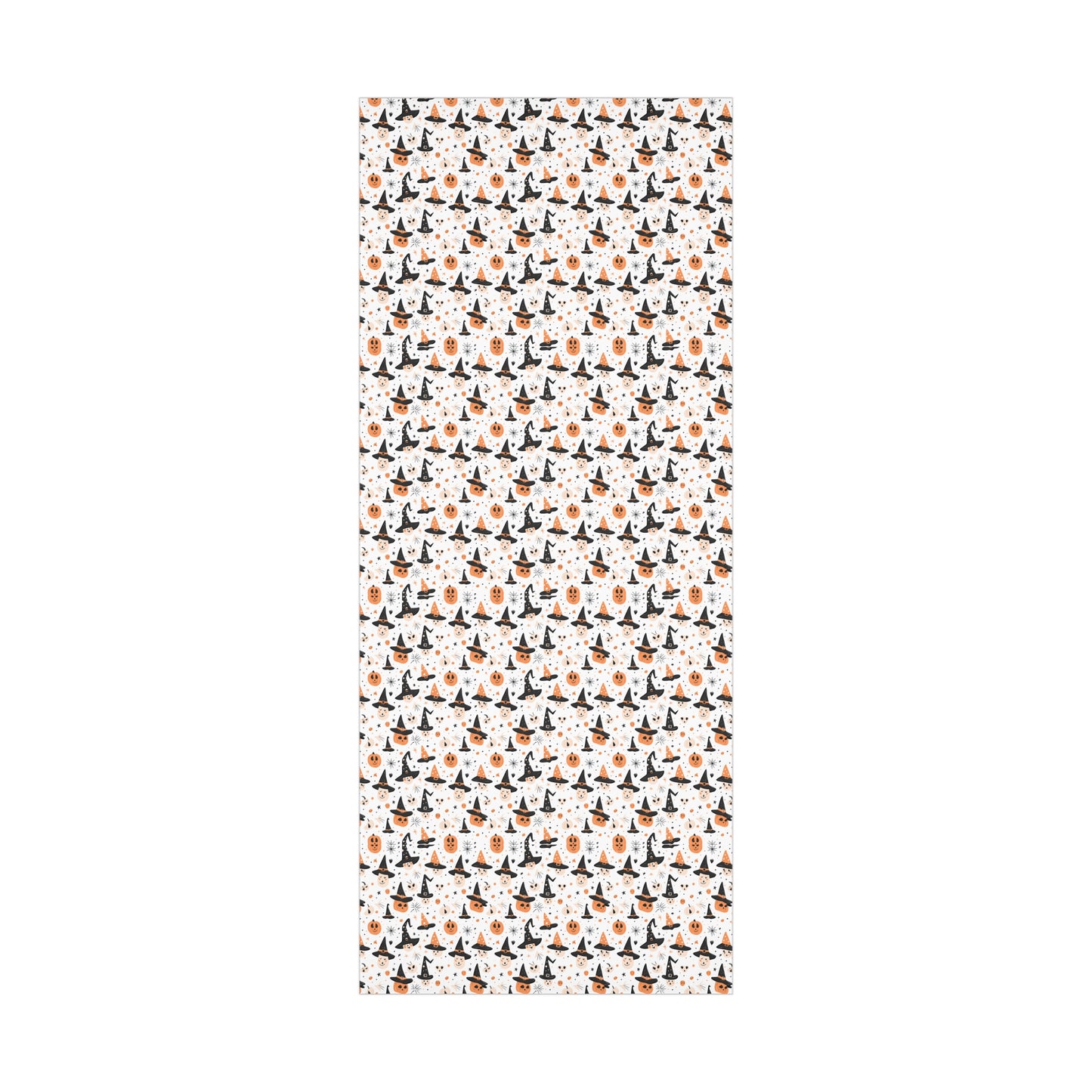 Pumpkin Wearing a Black Hat - Gift Wrap Papers - 13851