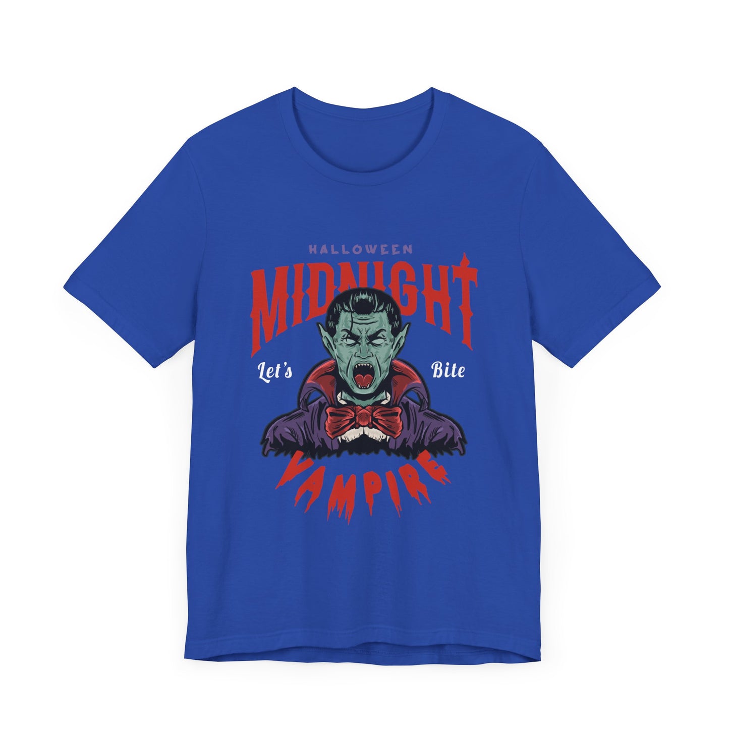 Halloween Midnight, Let's Bite Vampire - Unisex Jersey Short Sleeve Tee