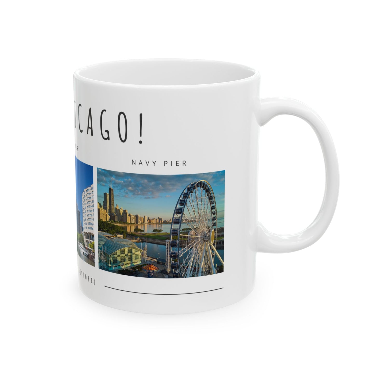 Hello Chicago Ceramic Mug - 11oz & 15oz - 12023