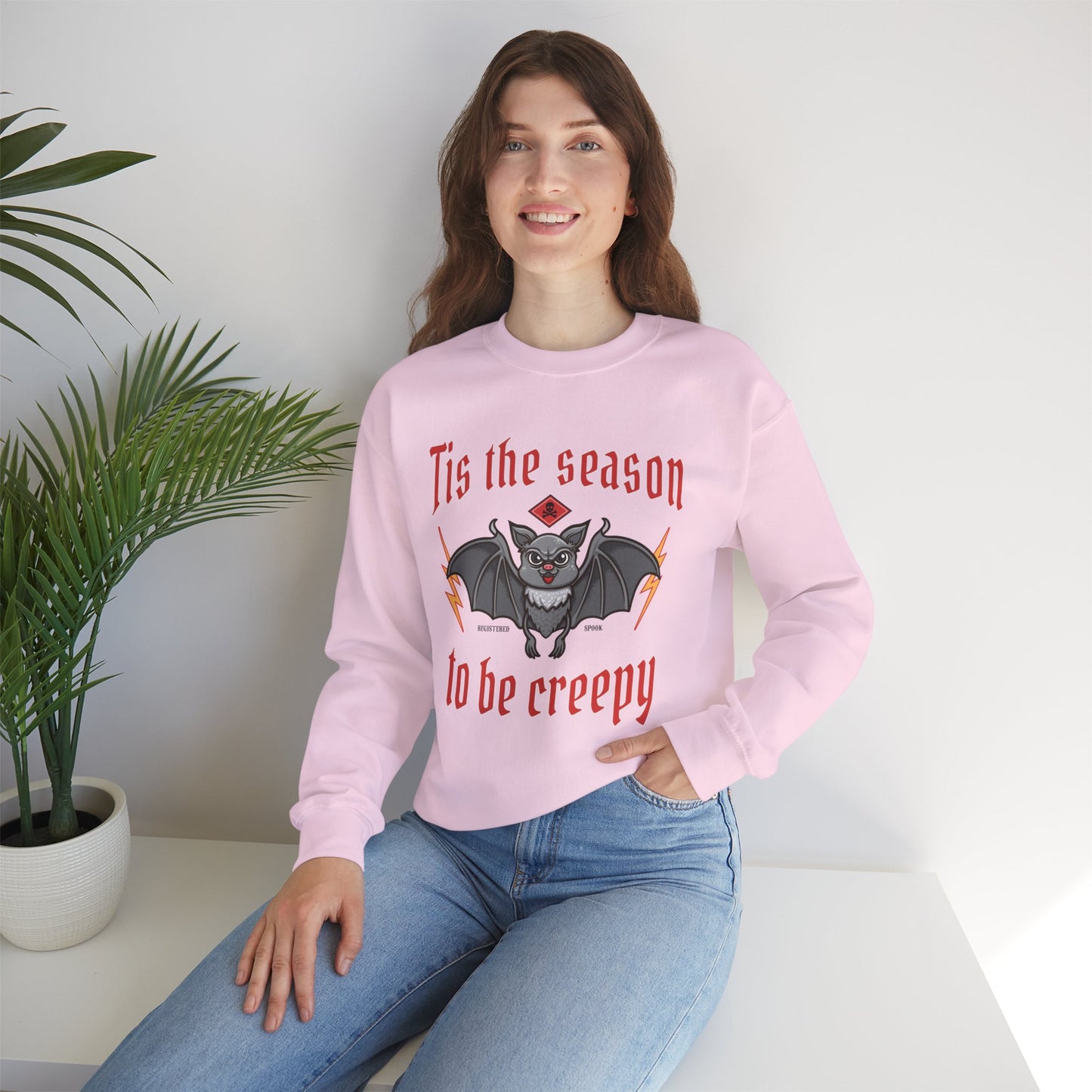 This, the Season to Be Creepy - Unisex Heavy Blend™ Crewneck Sweatshirt