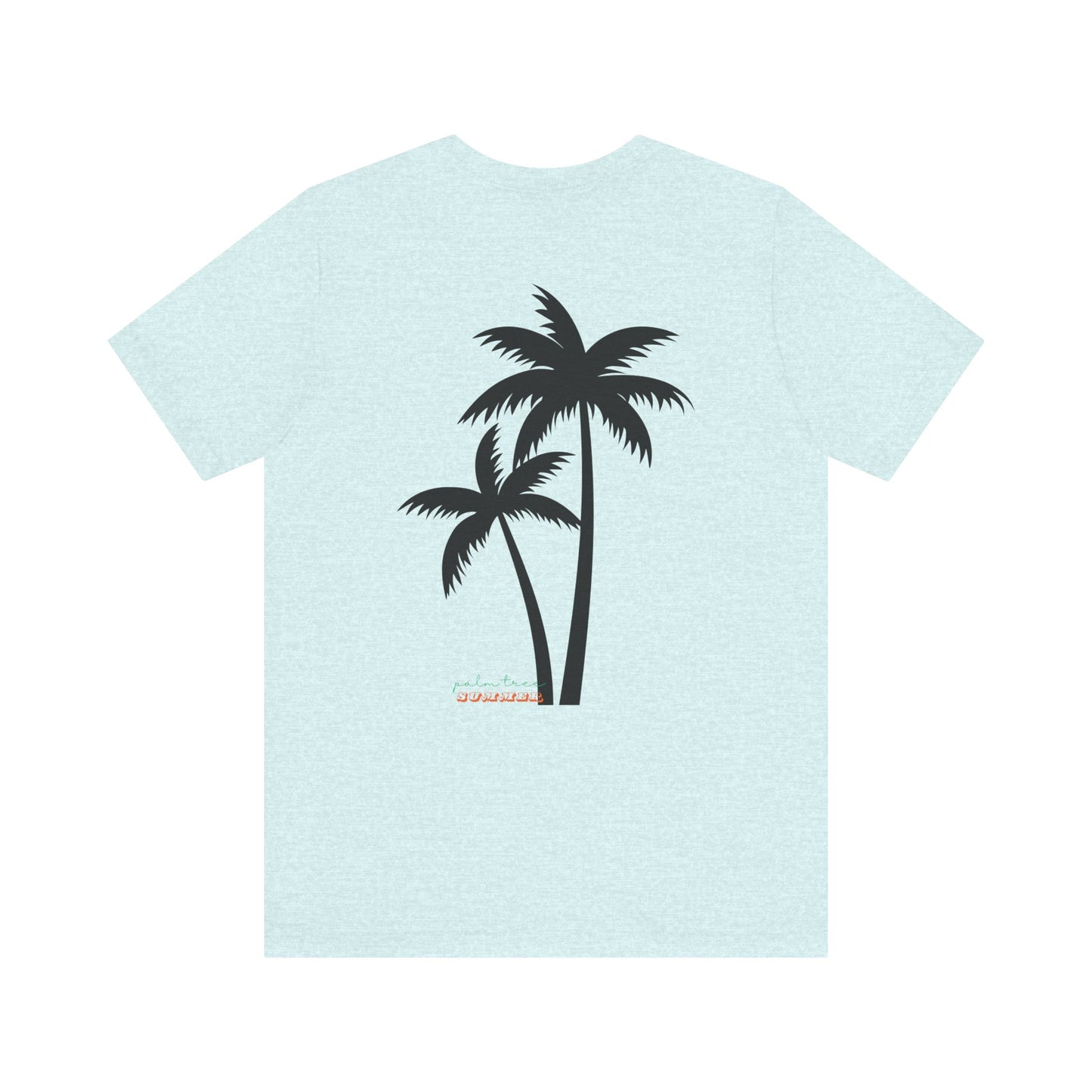 Summer, Palm Tree - Unisex Jersey Short Sleeve Tee