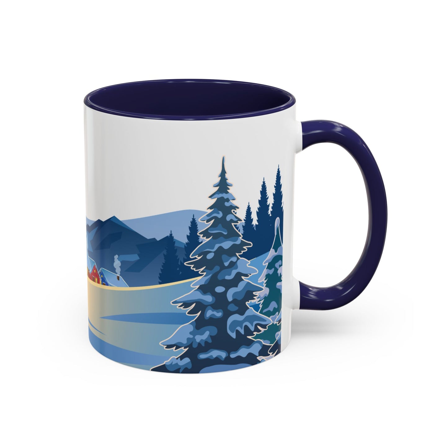 Winter Day - Accent Coffee Mug (11, 15oz) - 10440