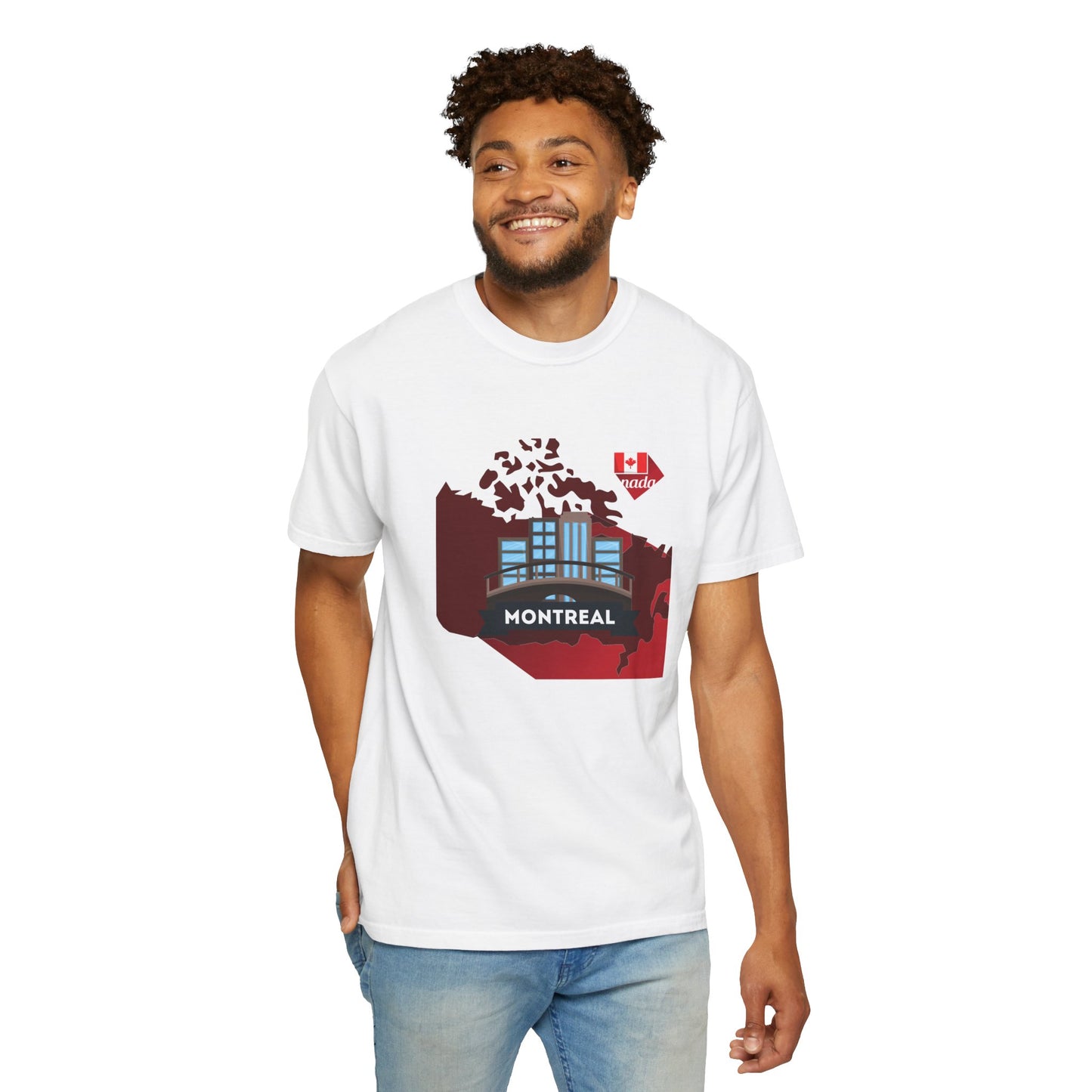 Montreal Graphic Unisex T-Shirt - Perfect for Travelers & Locals - 12201