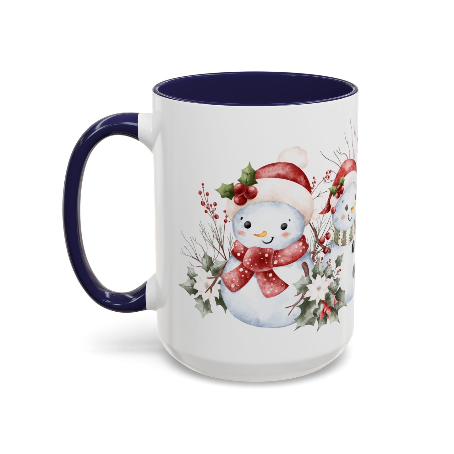 Snowmen - Accent Coffee Mug (11, 15oz) - 10359