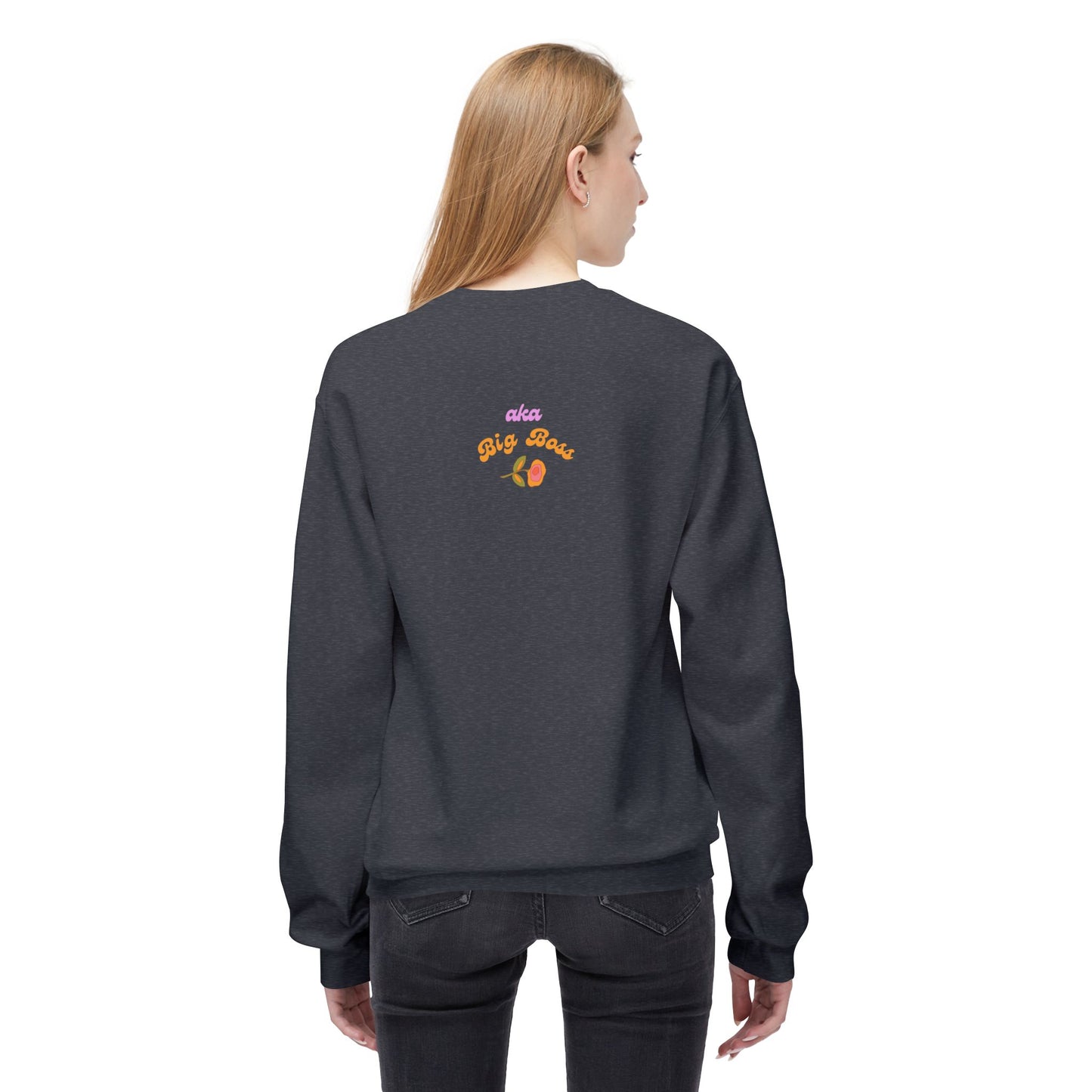 Big Sis - Unisex Midweight Softstyle Fleece Crewneck Sweatshirt - 11808