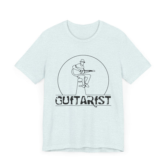 Guitarist - Unisex Jersey Short Sleeve Tee - 11904