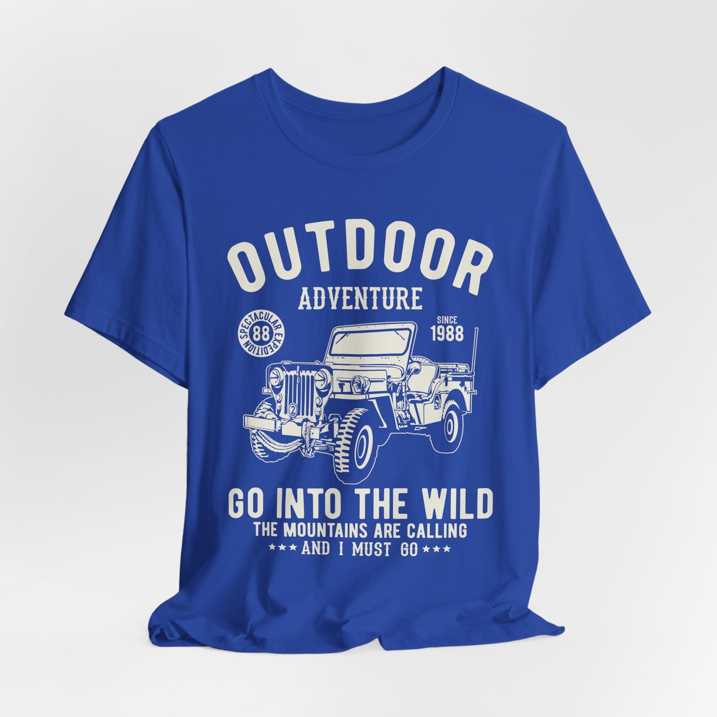 Outdoor Adventure - Unisex Jersey Short Sleeve Tee - 12899