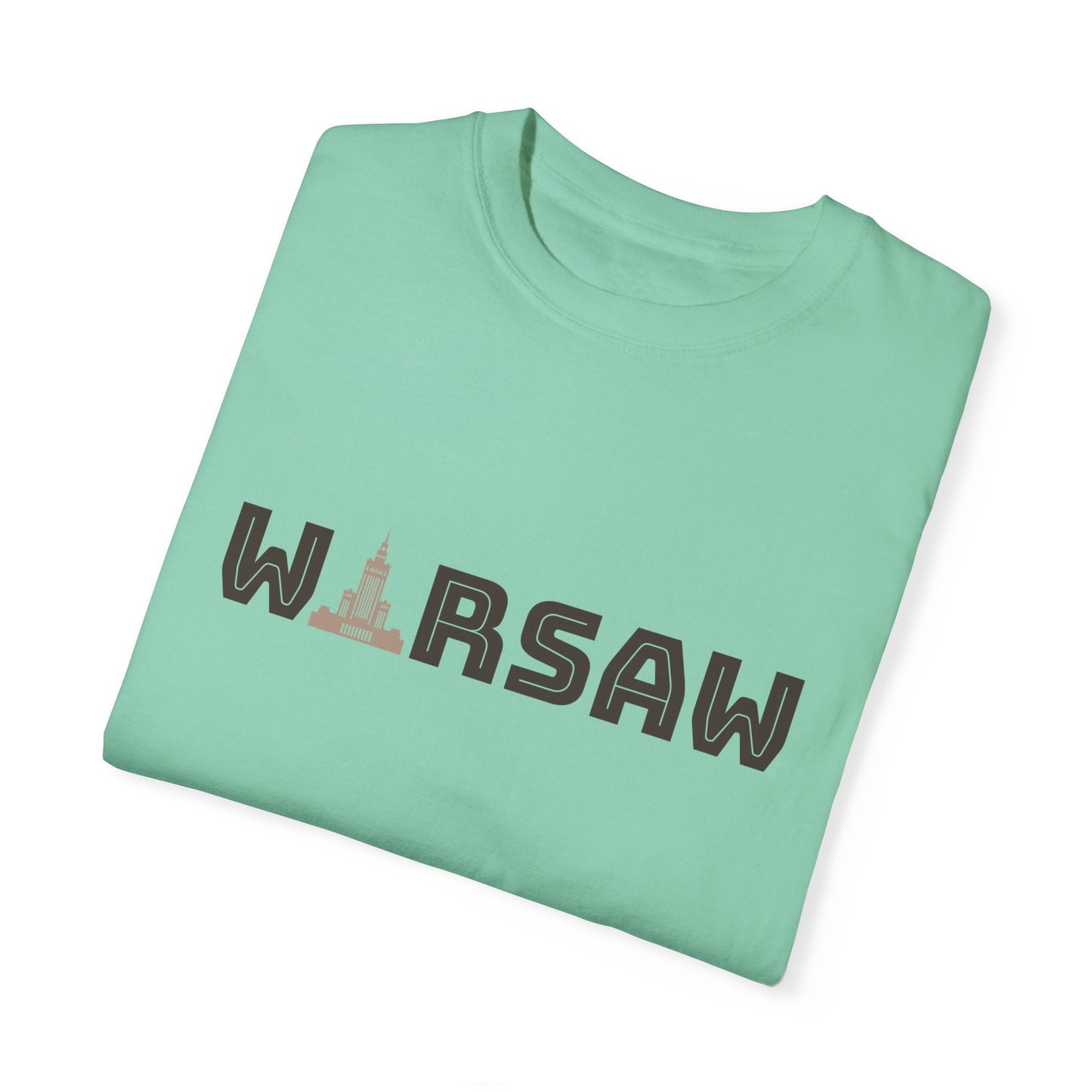 Warsaw City Graphic Unisex T-Shirt – Perfect for Travelers and Locals - 12141