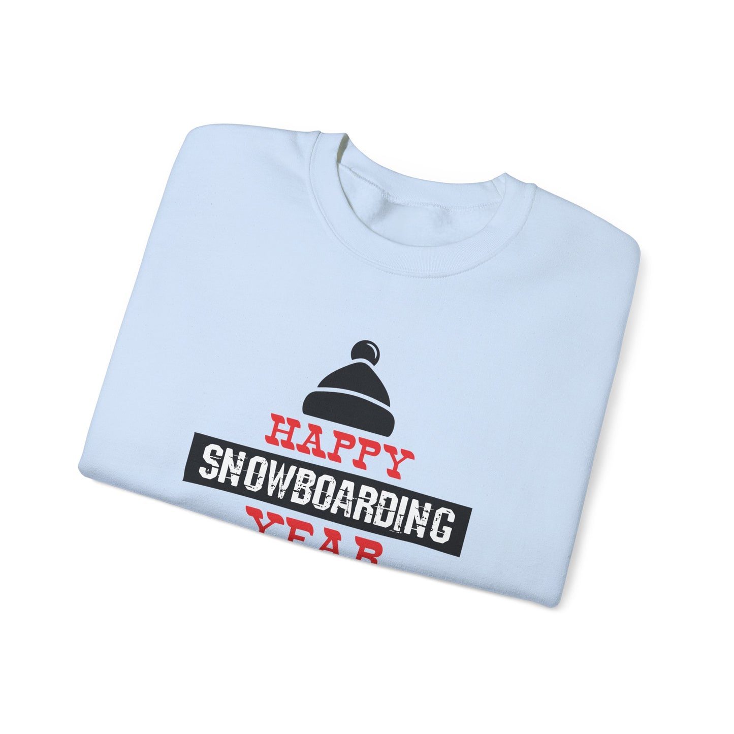 Happy Snowboarding Year - Unisex Heavy Blend™ Crewneck Sweatshirt