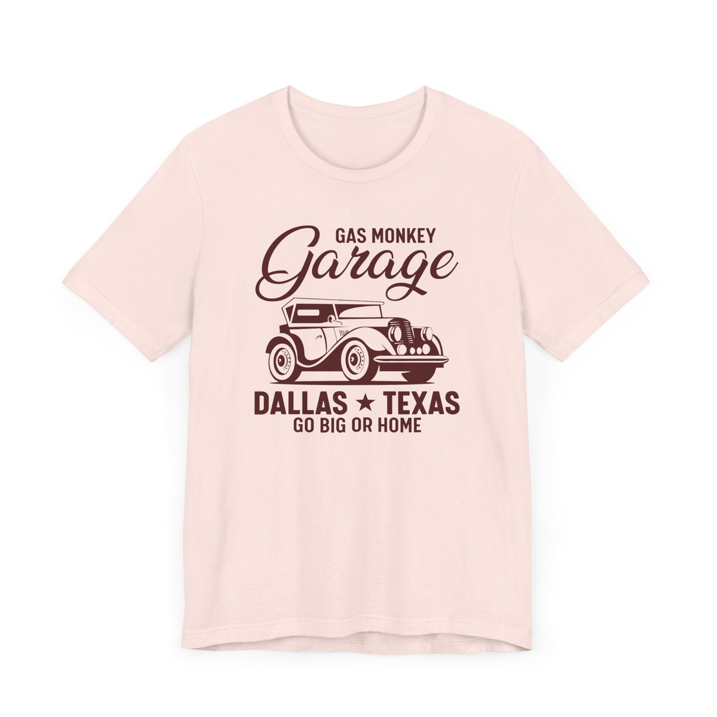 Gas Monkey Garage, Go Big or Home - Unisex Jersey Short Sleeve Tee