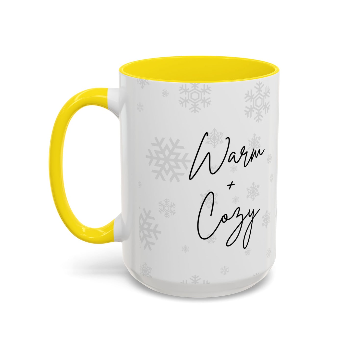 Warm+Cozy, Merry+Bright - Accent Coffee Mug (11, 15oz) - 11115