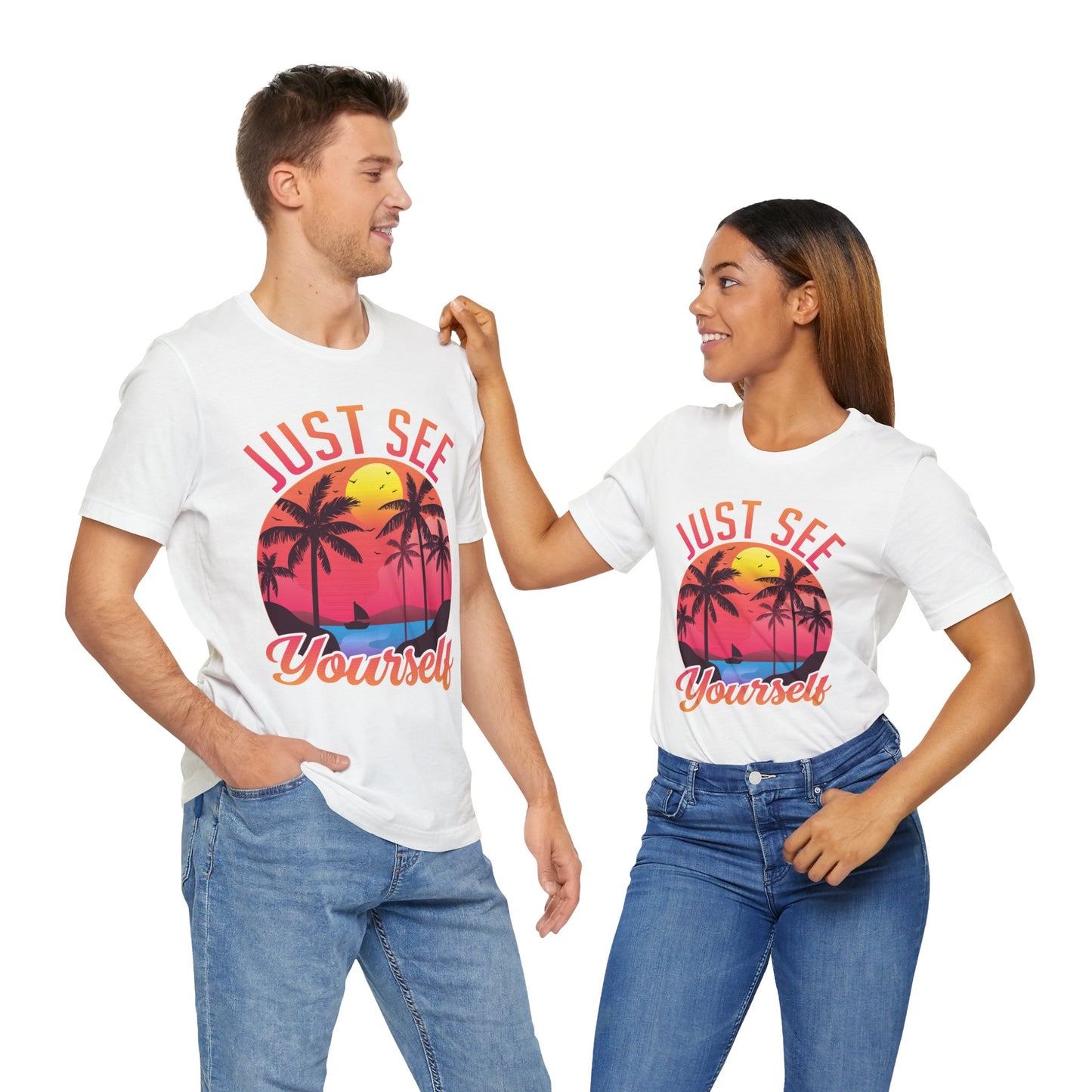 Summer: Just See Yourself - Unisex Jersey Short Sleeve Tee - 13247