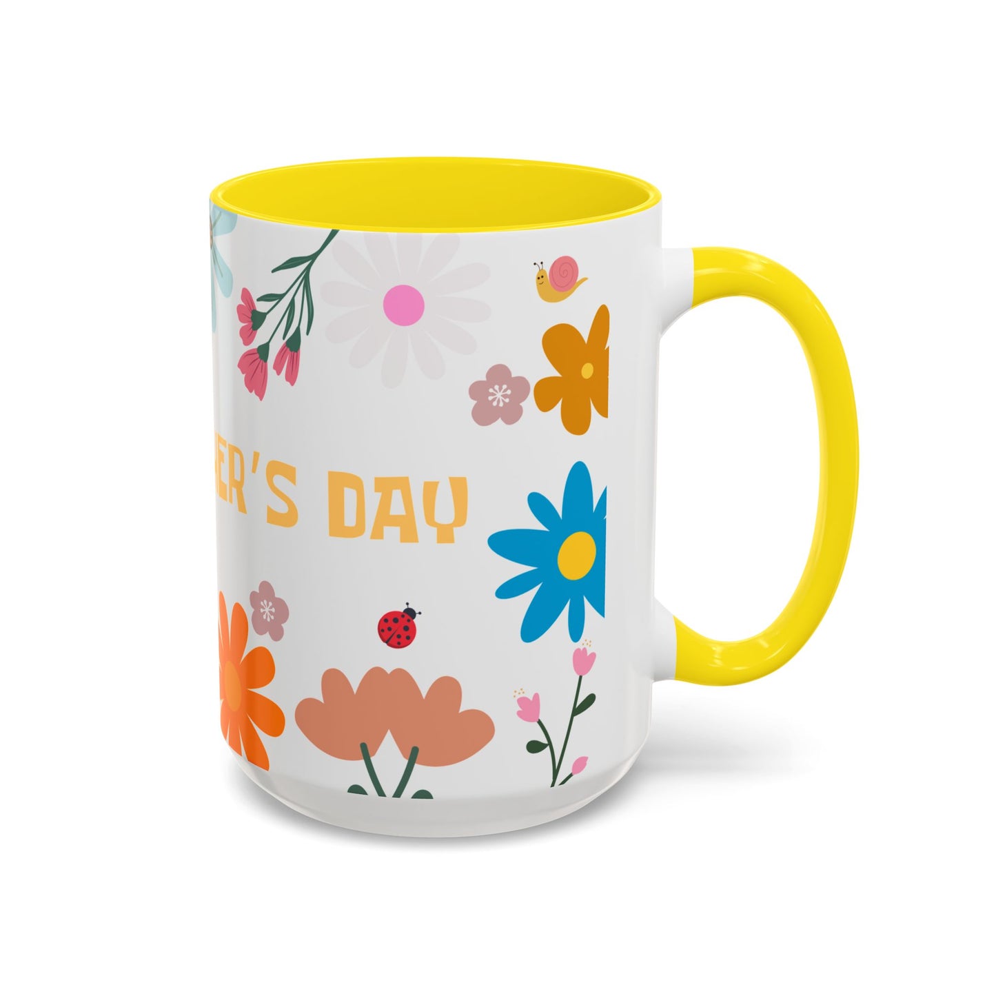 Floral Happy Mother's Day Coffee Mug - 11oz & 15oz - 11915