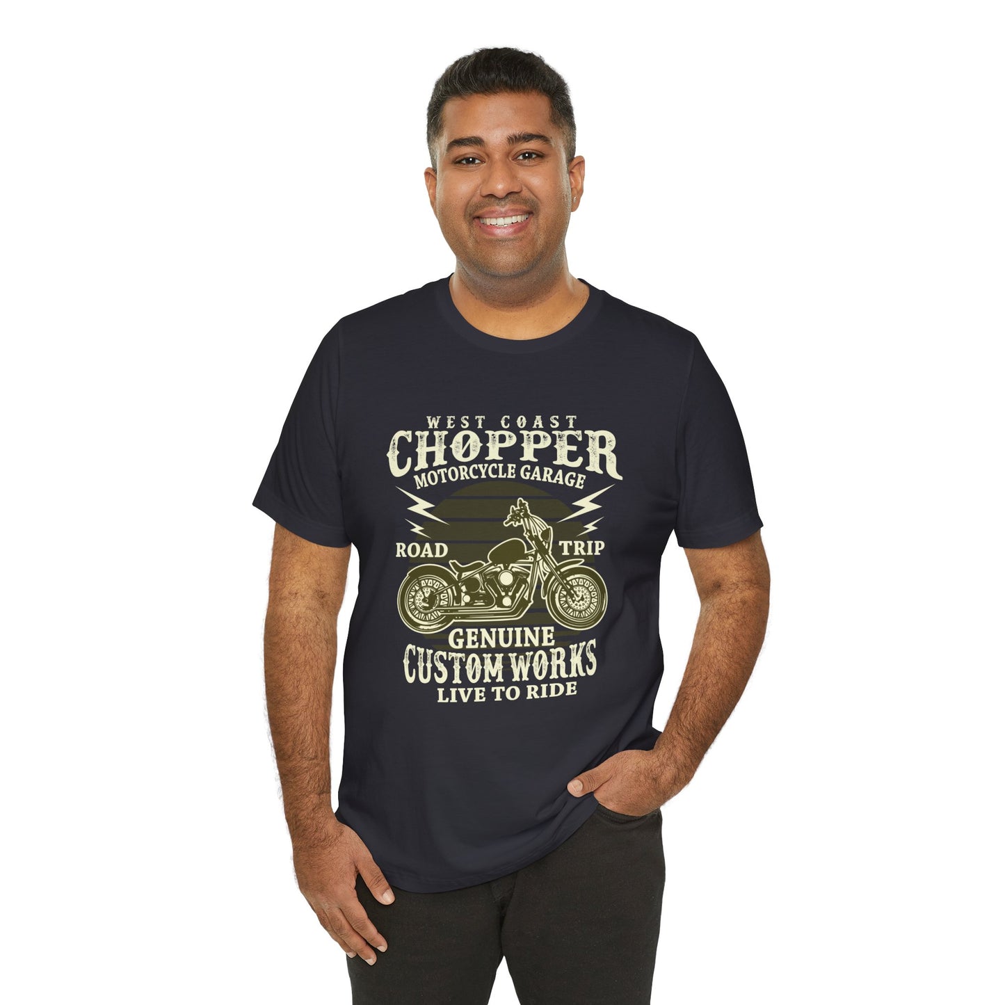 West Coast Chopper, Road Trip - Unisex Jersey Short Sleeve Tee