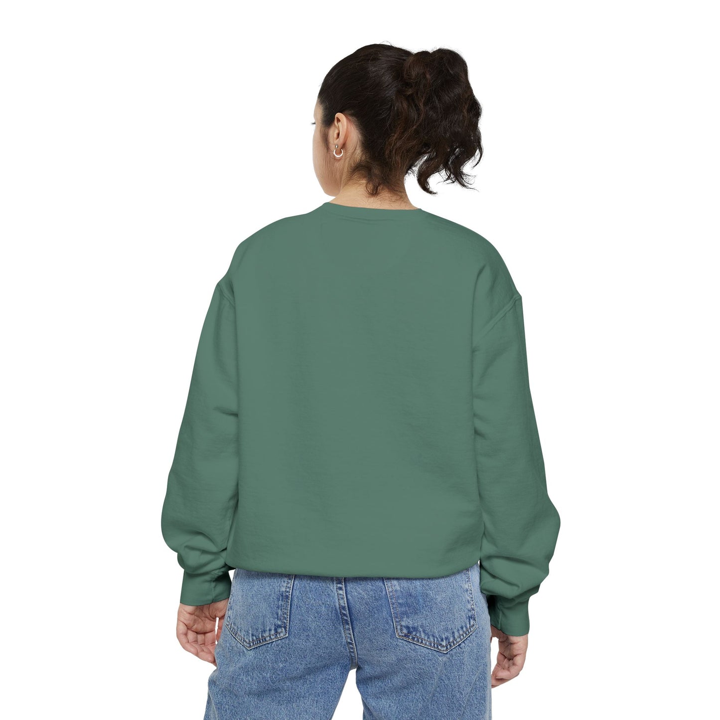 Astronaut Mom Garment-Dyed Sweatshirt | Space-Themed Gift for Mothers - 11838