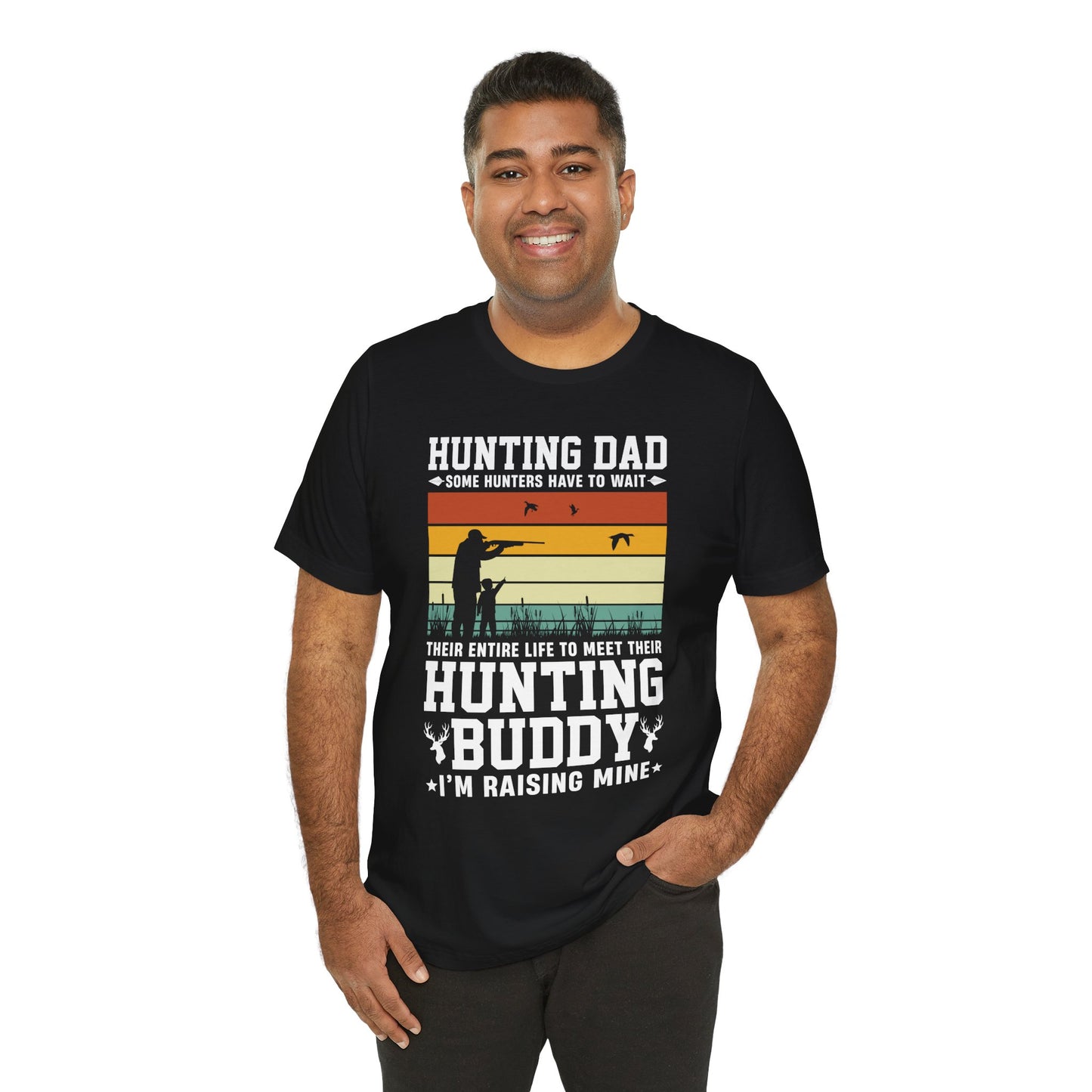 Hunting Dad - Unisex Jersey Short Sleeve Tee - 13770