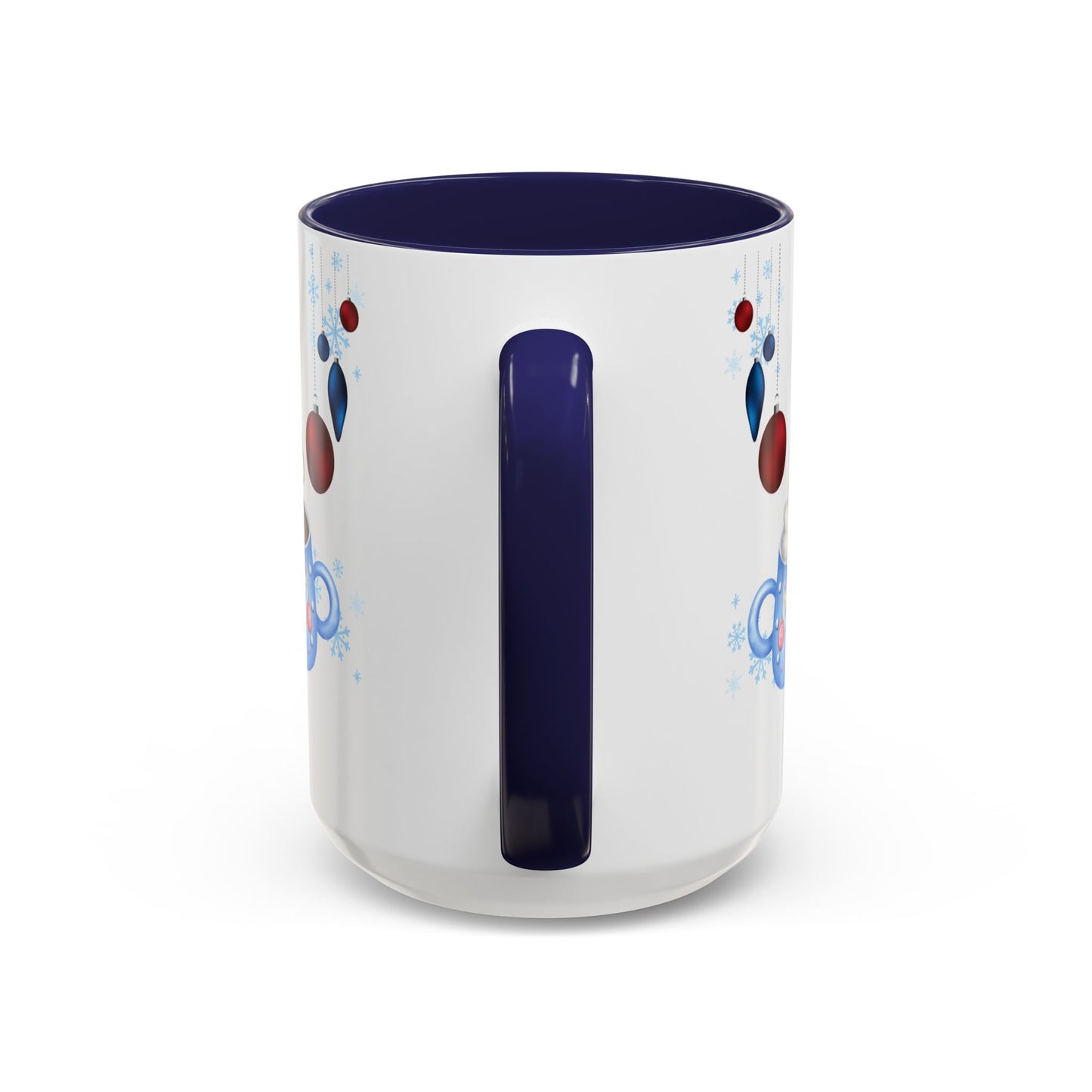 Blue Christmas - Accent Coffee Mug (11, 15oz)