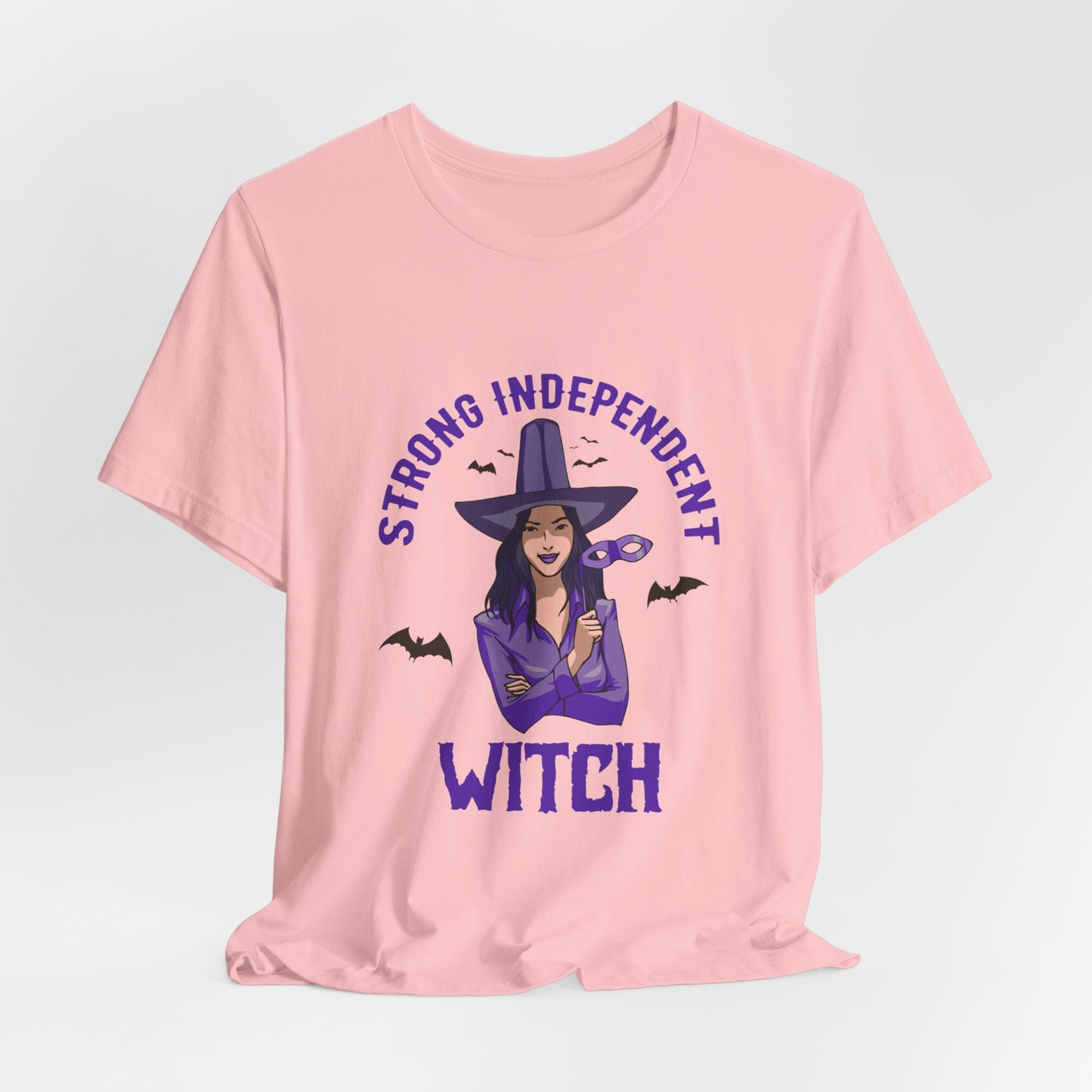 Halloween: Strong Independent Witch - Unisex Jersey Short Sleeve Tee