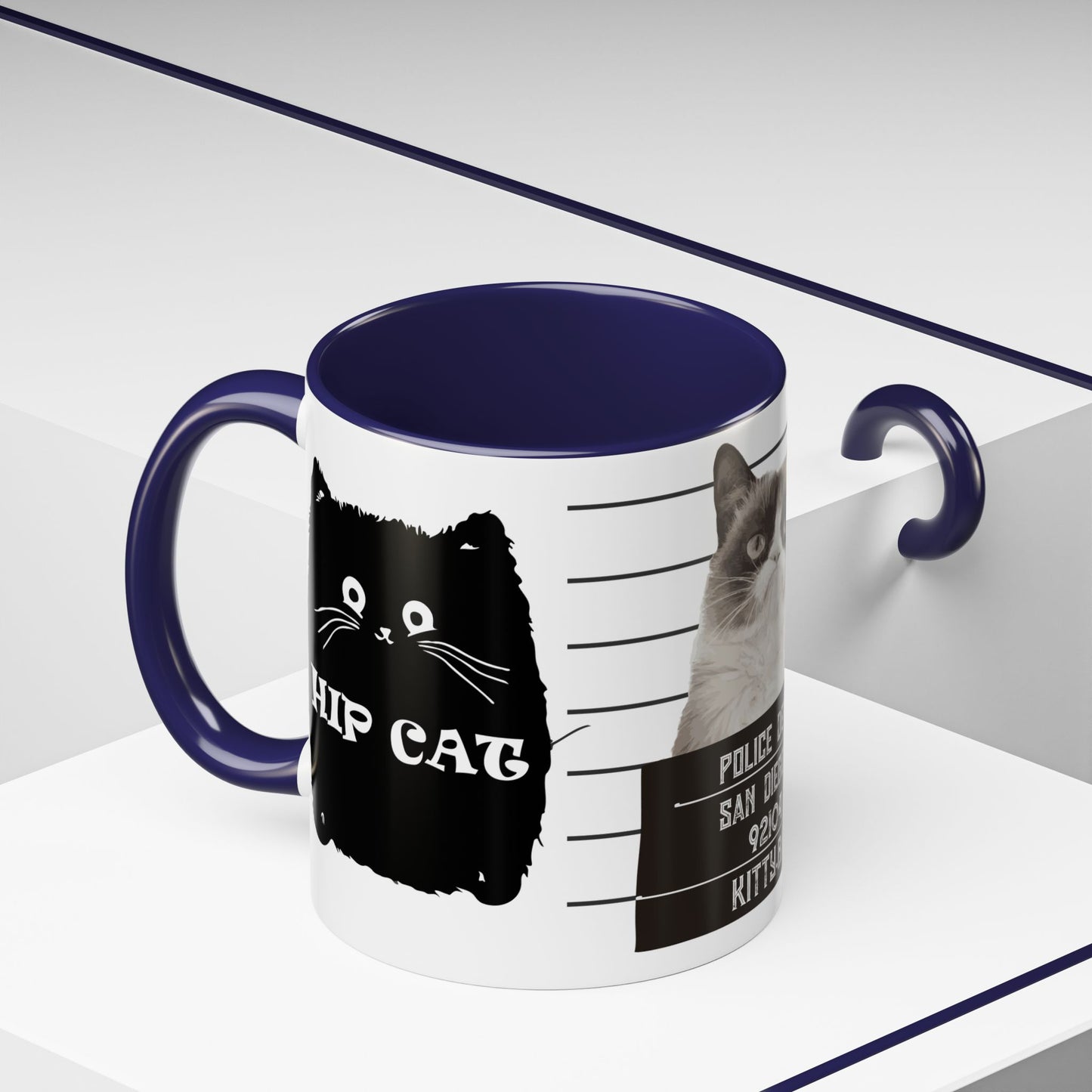 Kitty Bad - Accent Coffee Mug (11, 15oz)