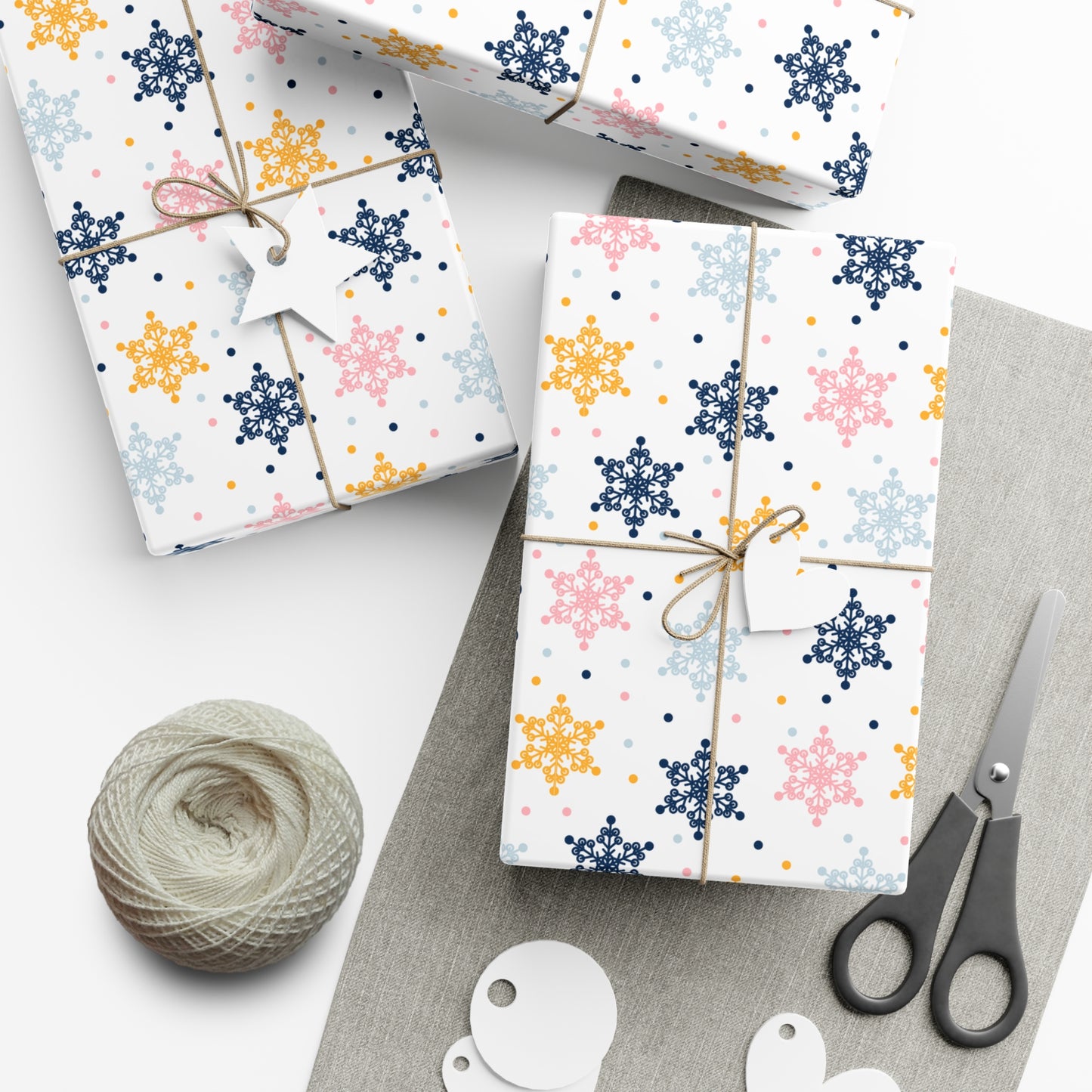 Snowflakes - Gift Wrap Papers - 10251