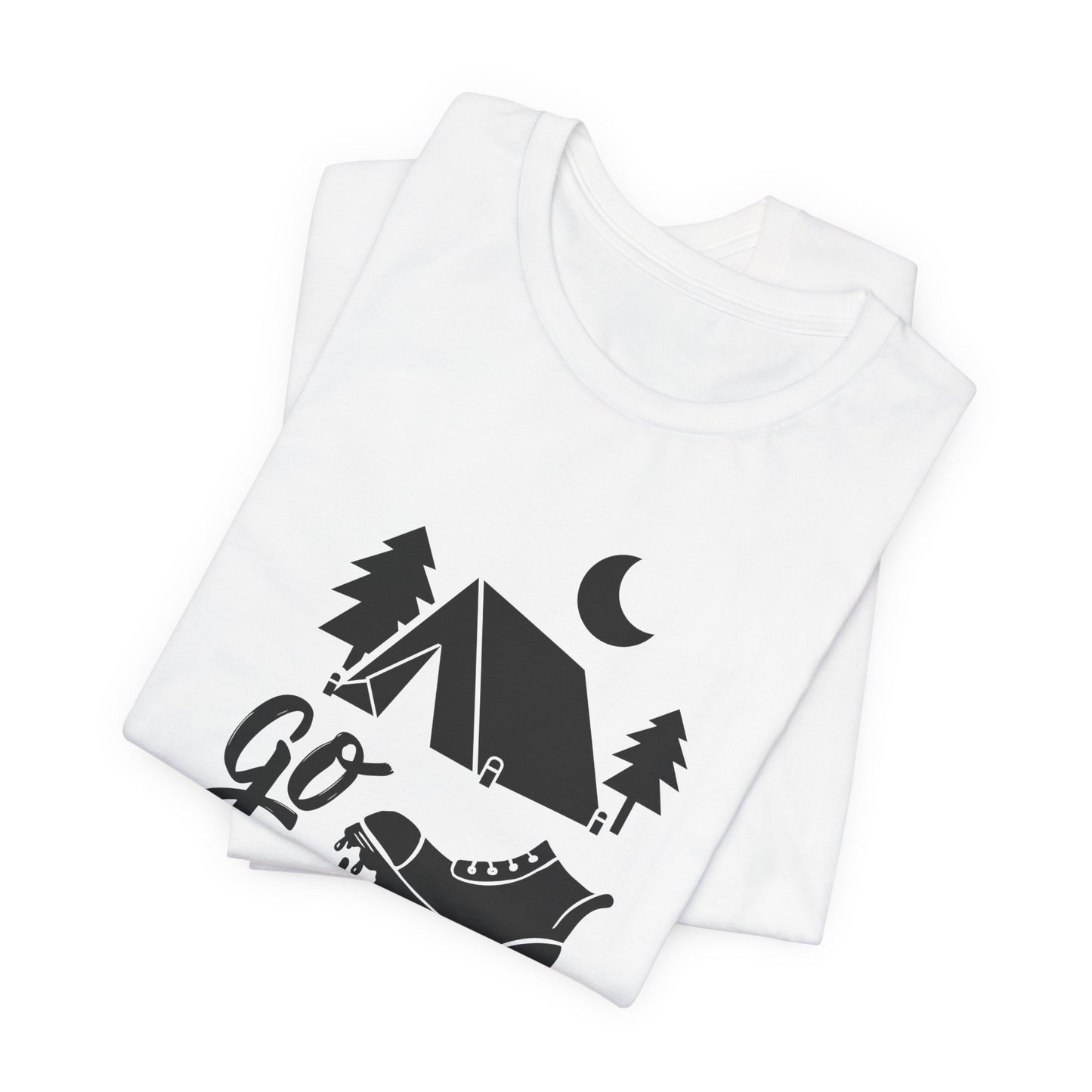 Go Camping - Unisex Jersey Short Sleeve Tee - 10750